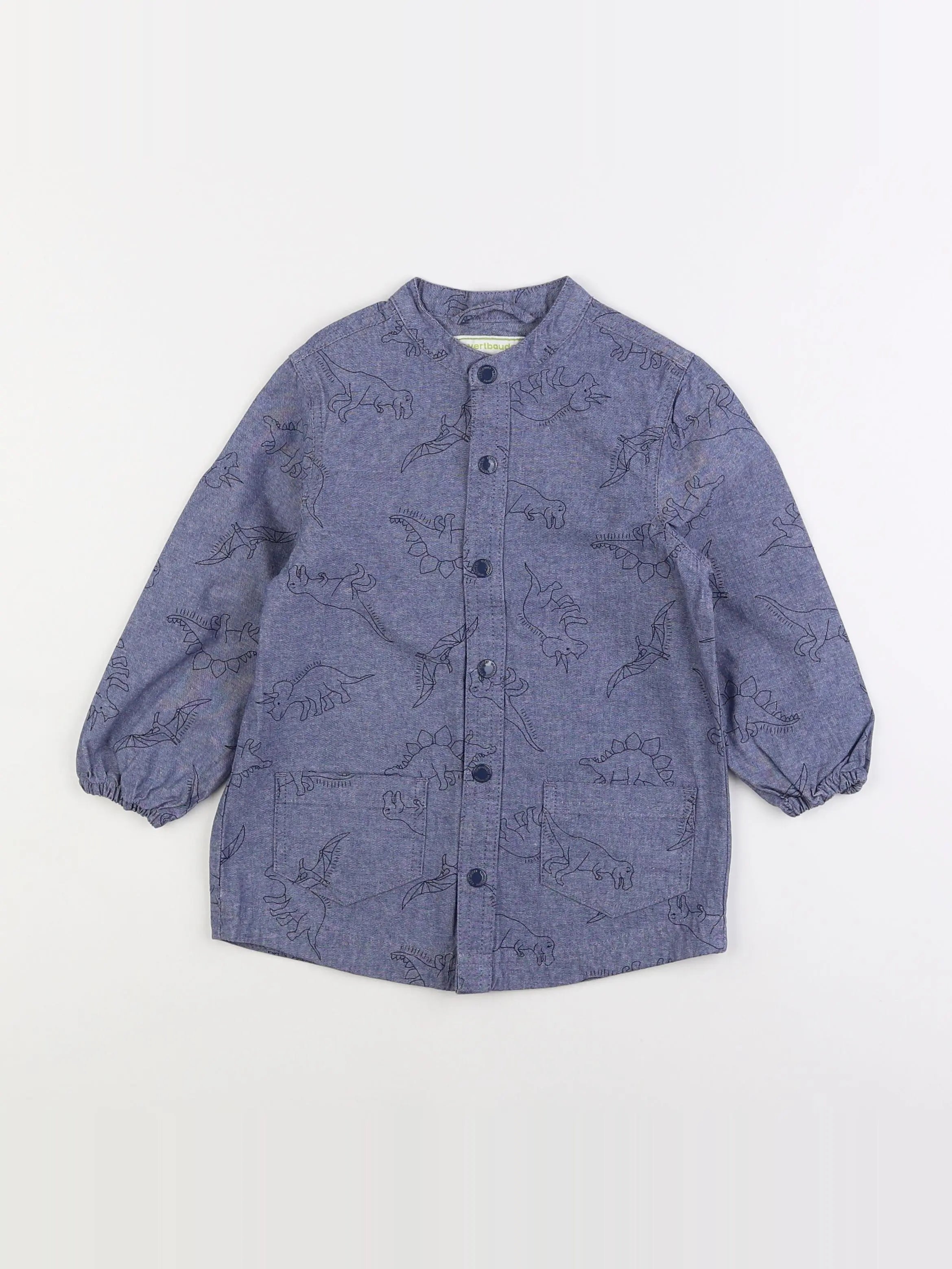 Vertbaudet - chemise bleu - 3 ans