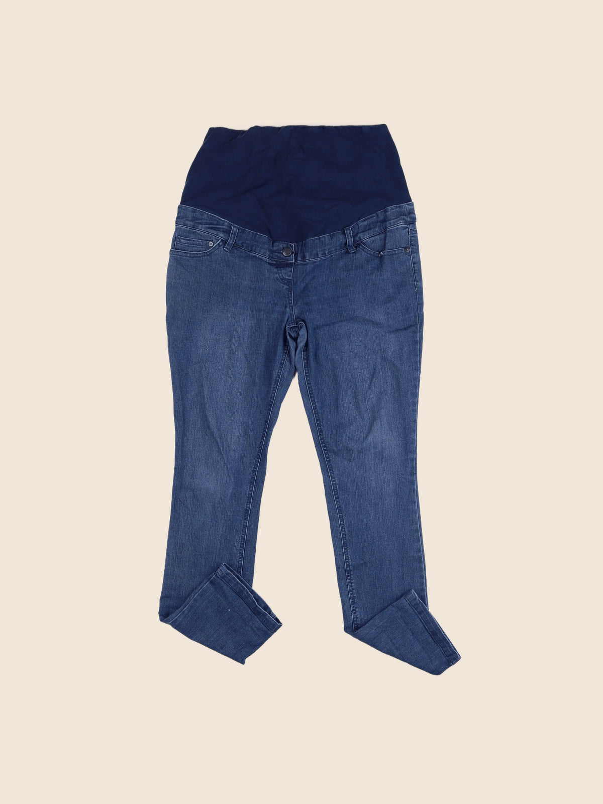 Vertbaudet - jean grossesse bleu - 42