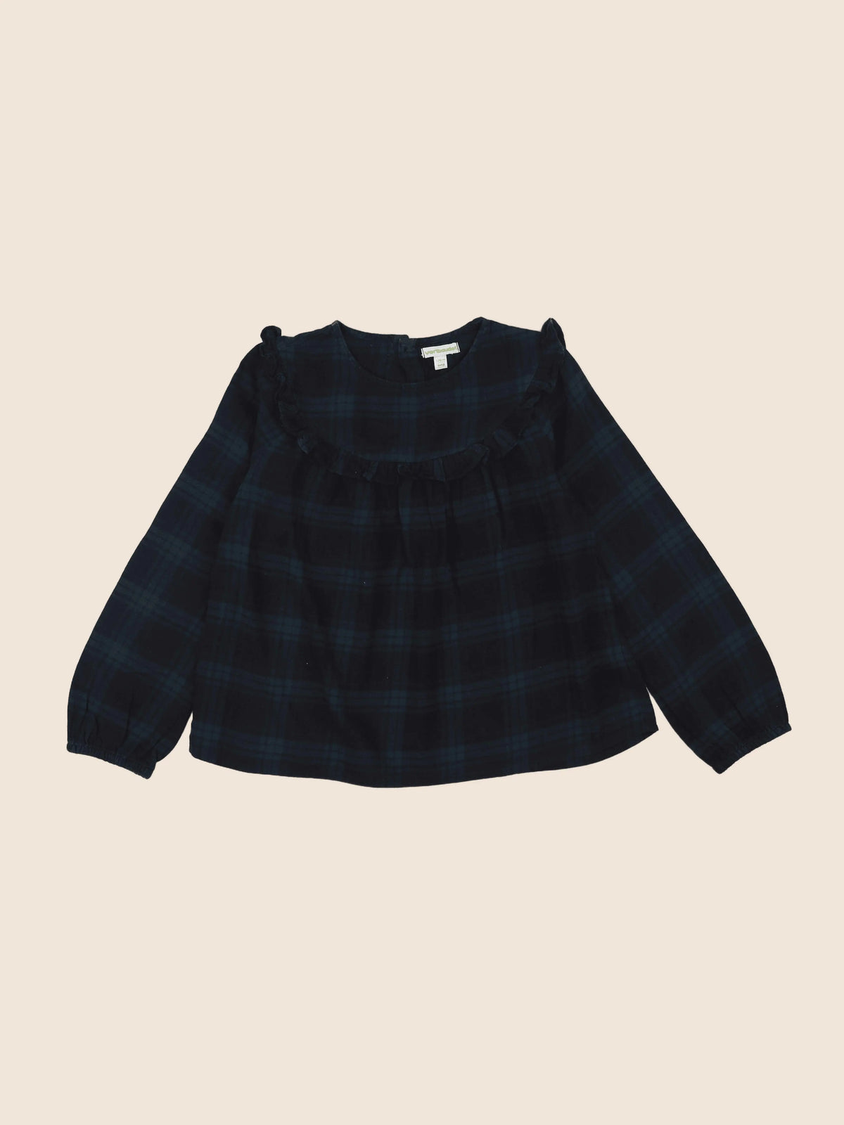 Vertbaudet - blouse bleu - 8 ans