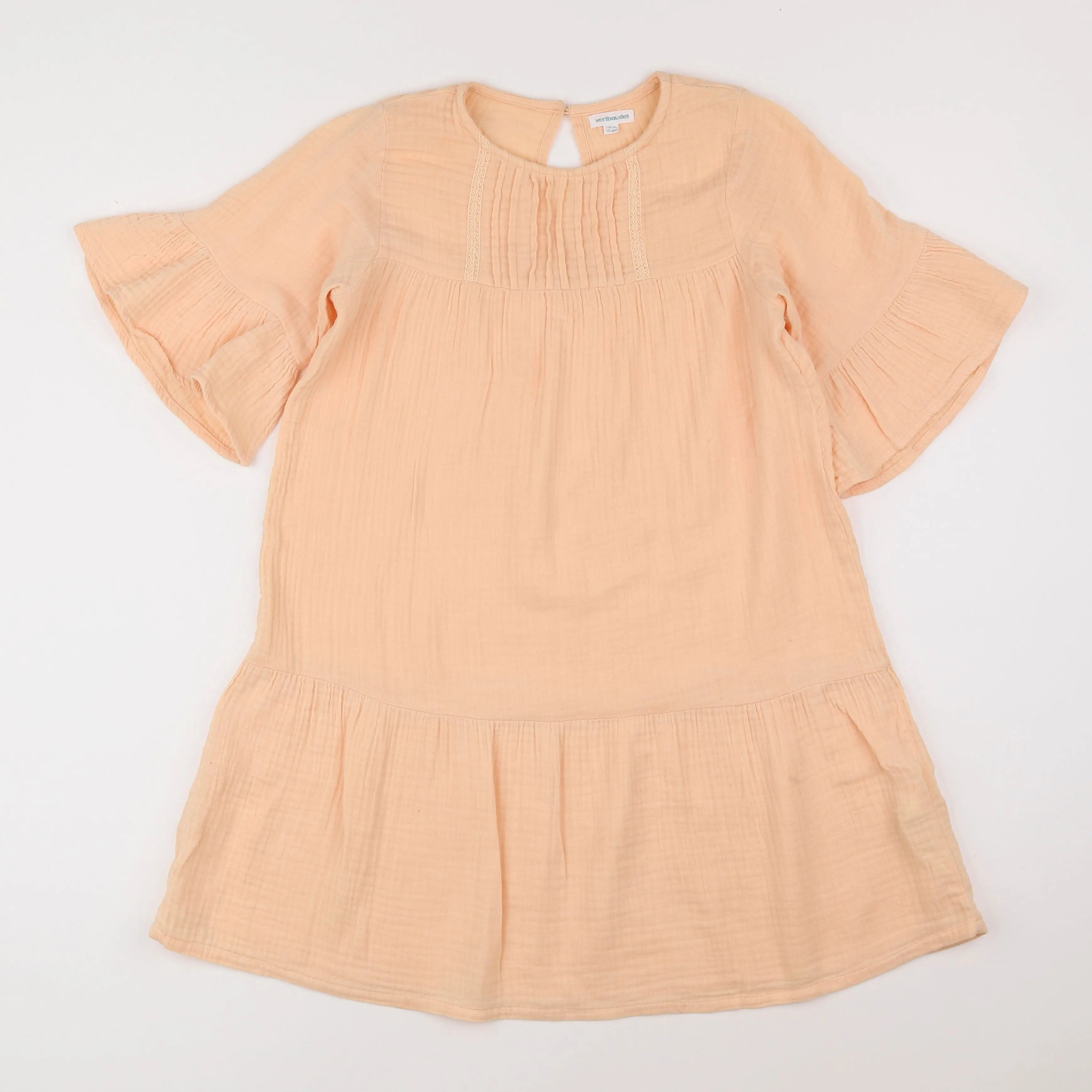 Vertbaudet - robe rose - 10 ans