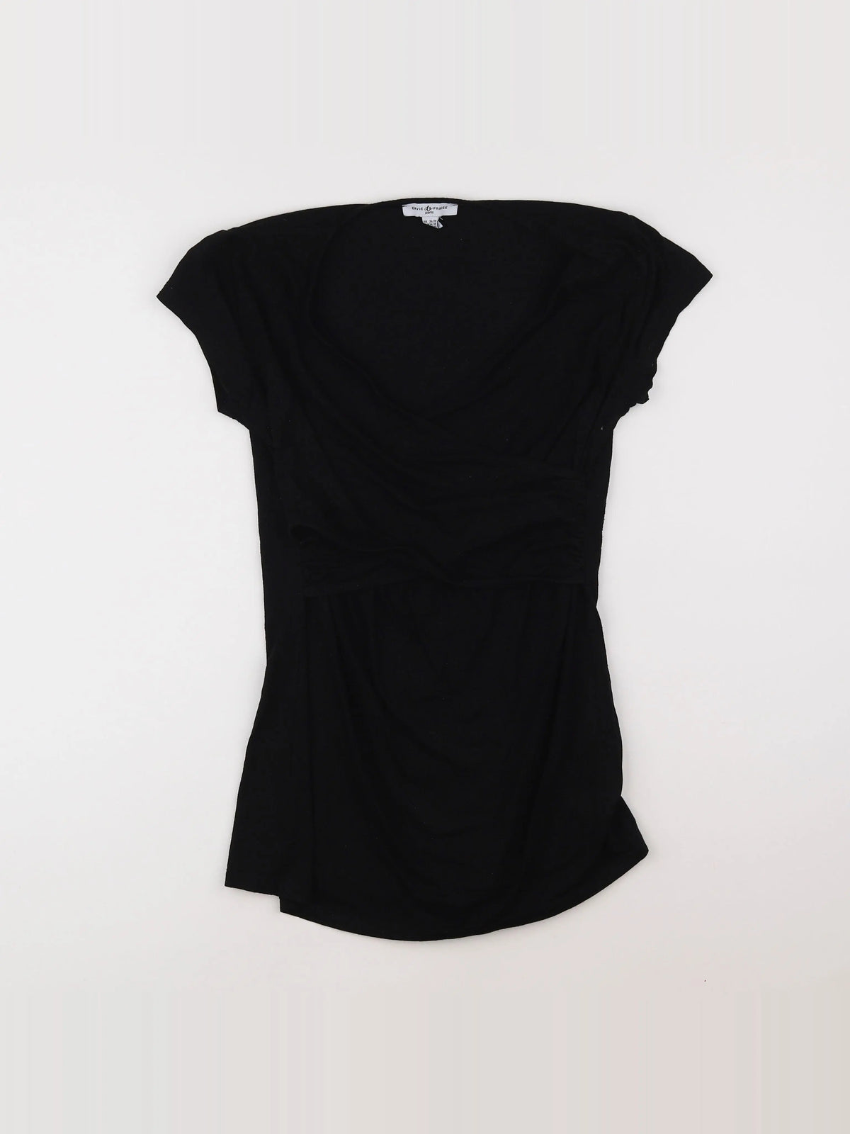 Envie de fraise - tee-shirt grossesse noir - 34 à 36