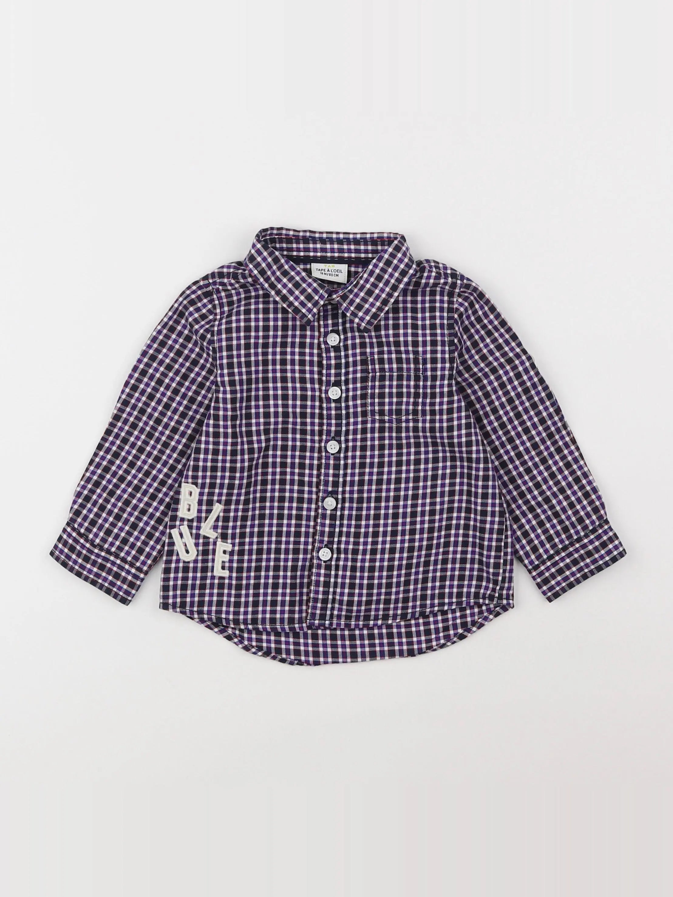 Tape à l'oeil - chemise multicolore - 18 mois