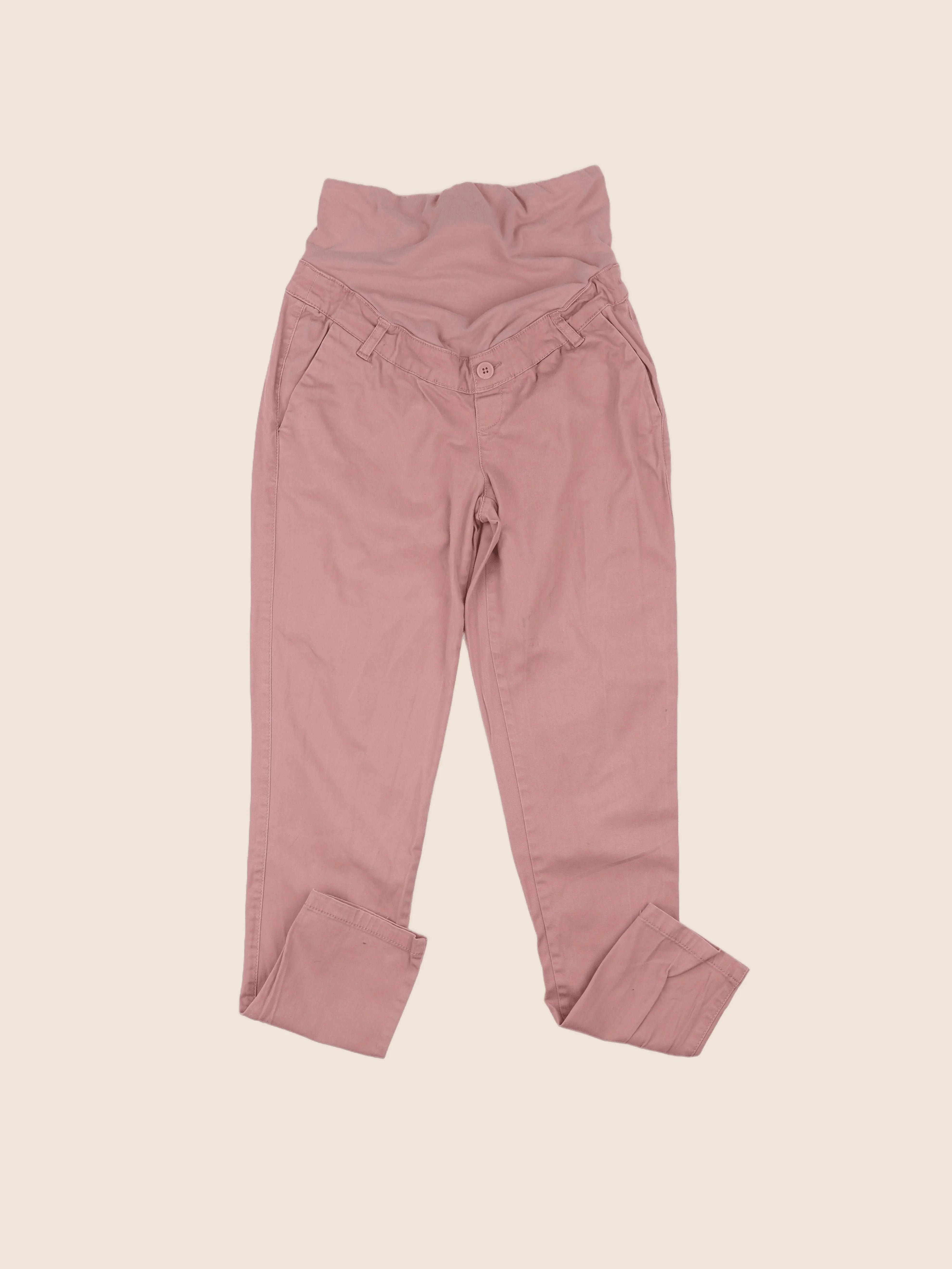 Vertbaudet - pantalon grossesse rose - 36