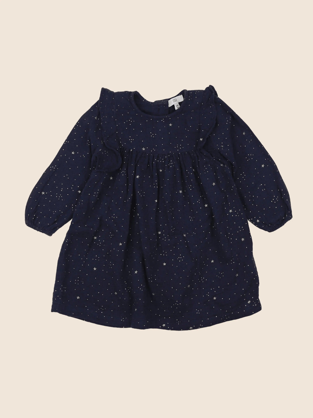 Vertbaudet - robe bleu - 2 ans
