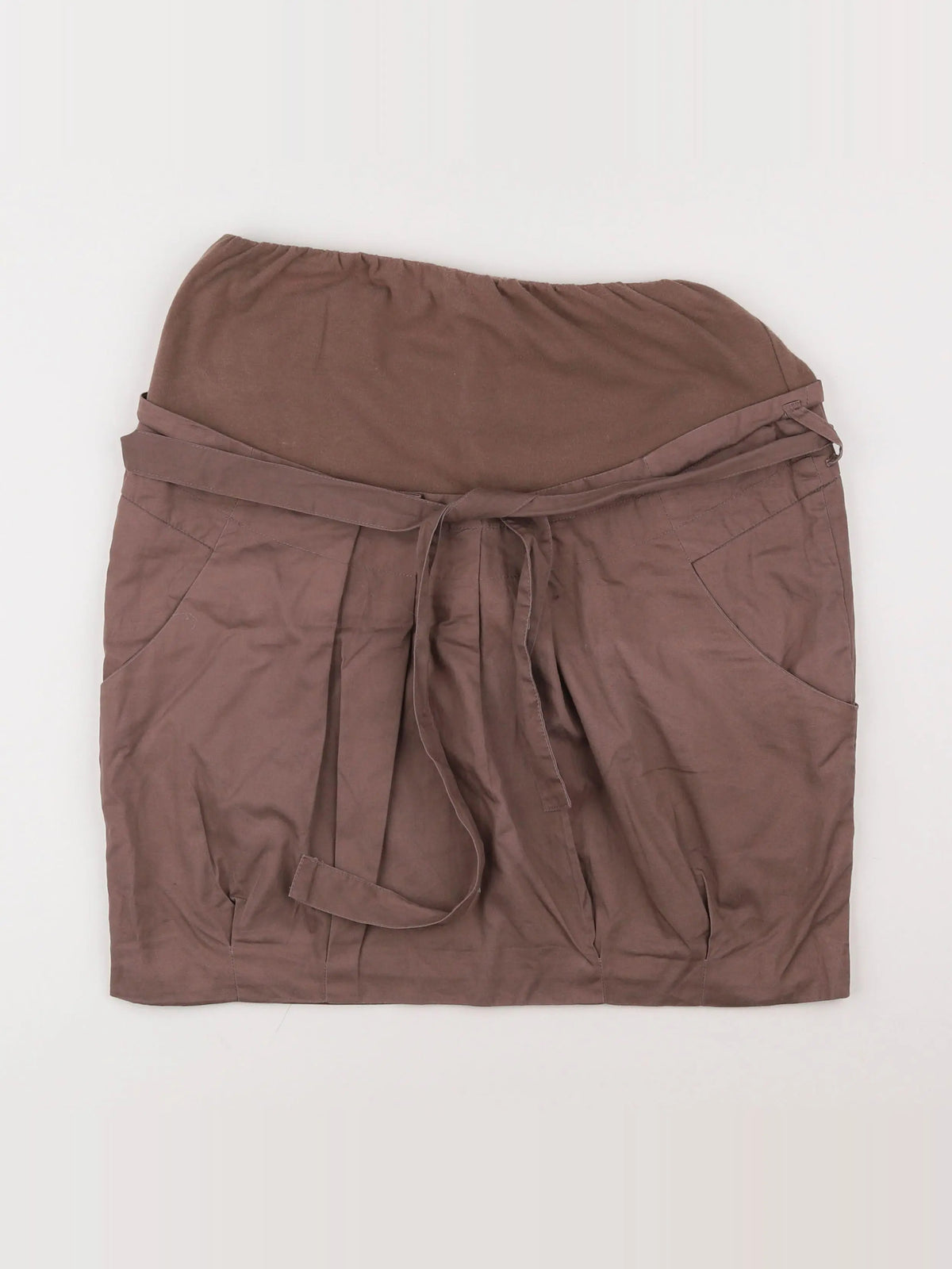 Vertbaudet - jupe grossesse marron - 38