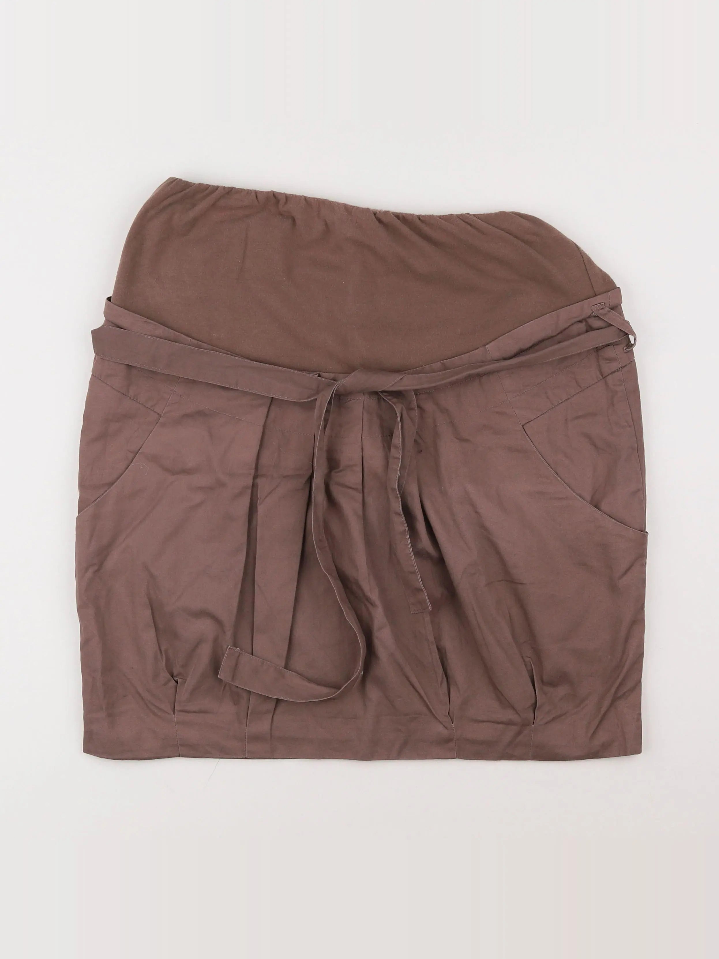 Vertbaudet - jupe grossesse marron - 38