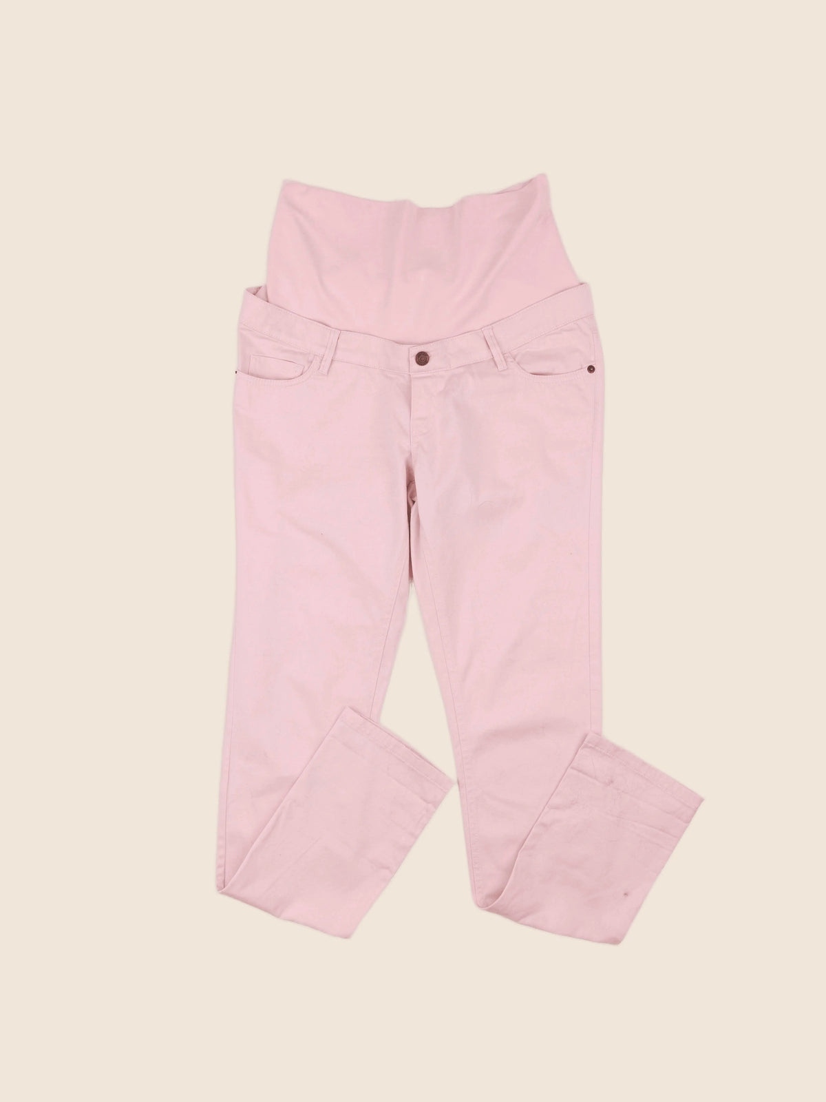 Esprit - pantalon grossesse rose - 38