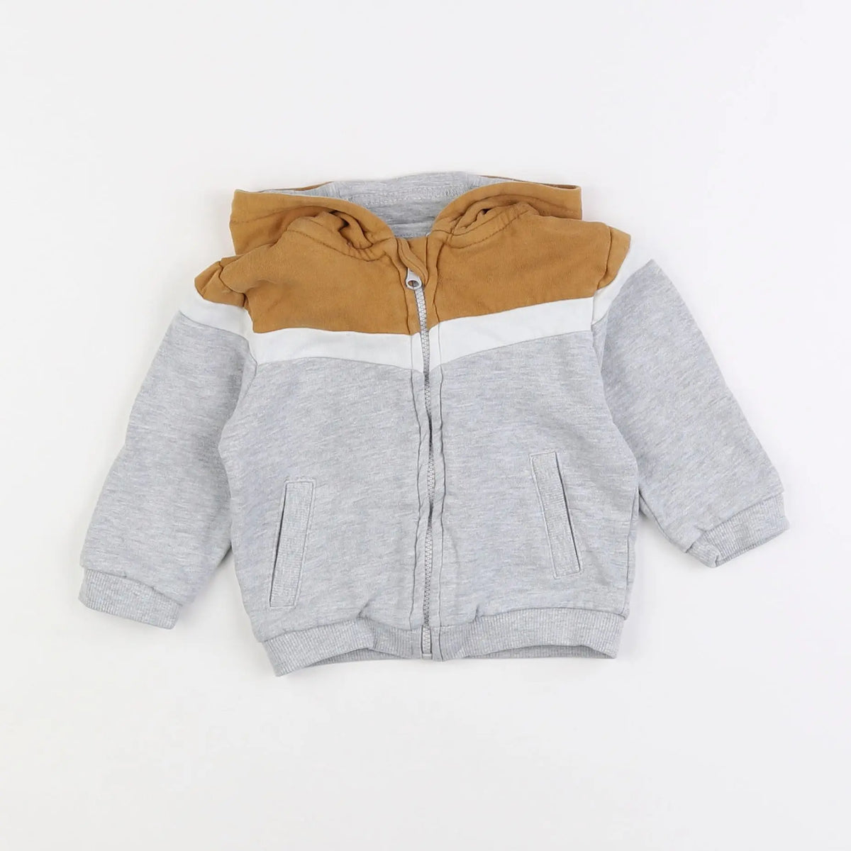 Vertbaudet - sweat multicolore - 9 mois