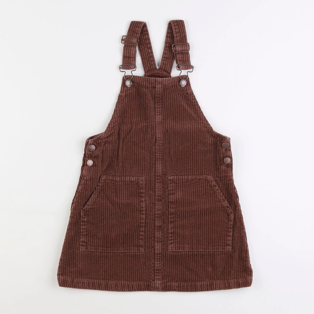 Vertbaudet - robe marron - 8 ans