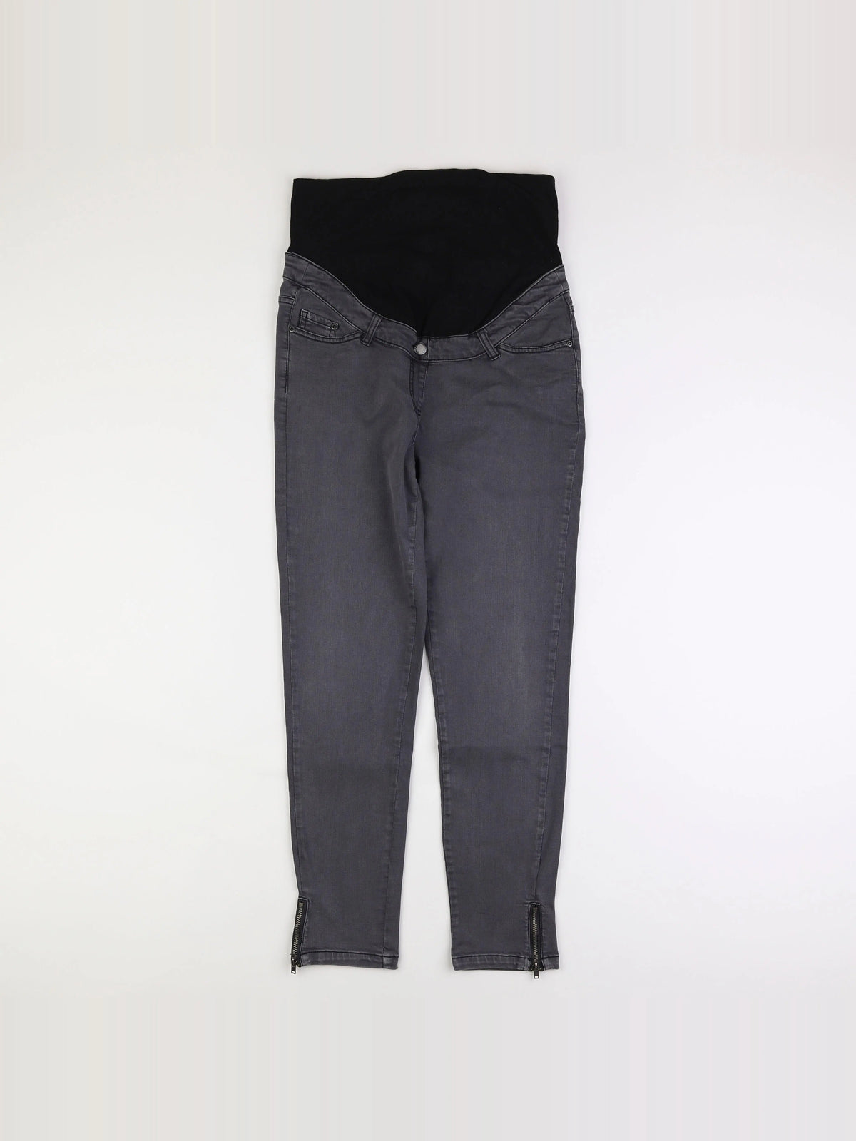 Vertbaudet - jean grossesse gris - 40