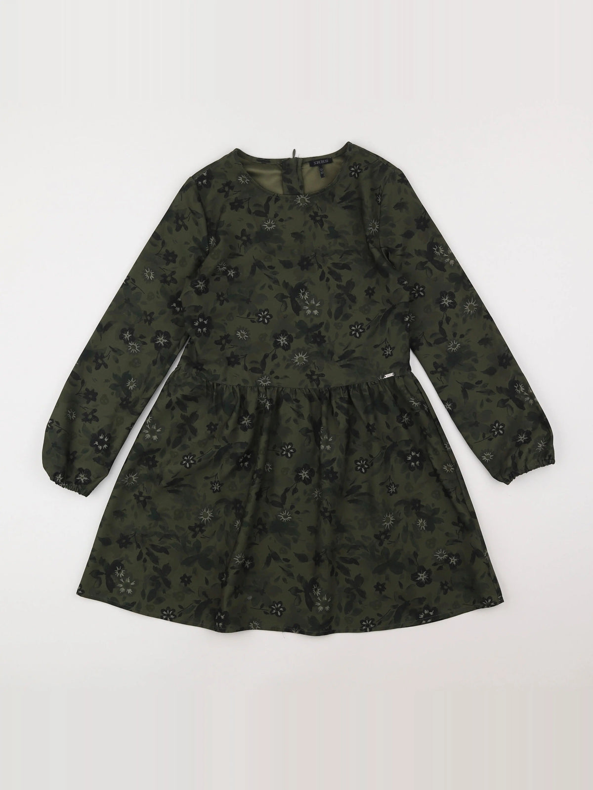 IKKS - robe vert - 10 ans