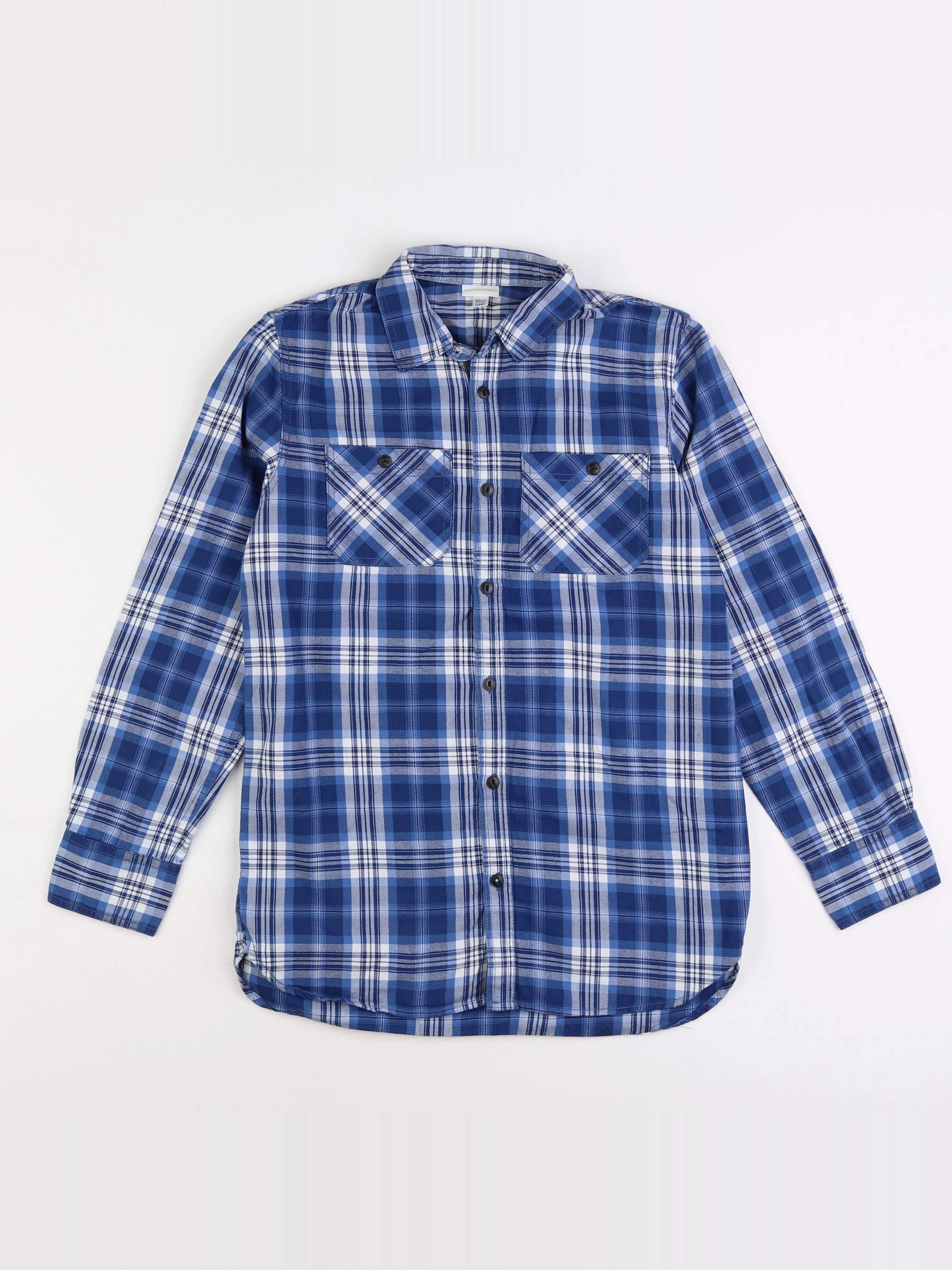 Vertbaudet - chemise bleu - 14 ans
