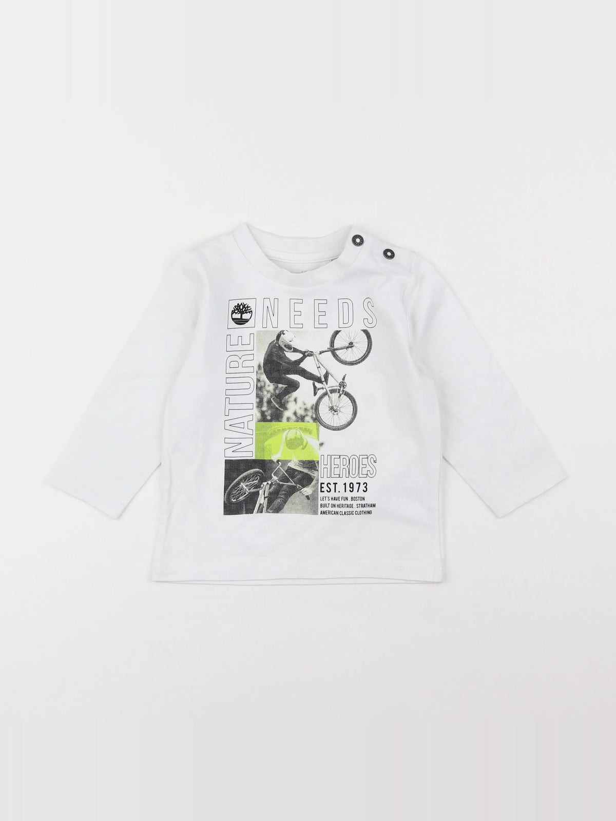 Timberland - tee-shirt blanc - 18 mois