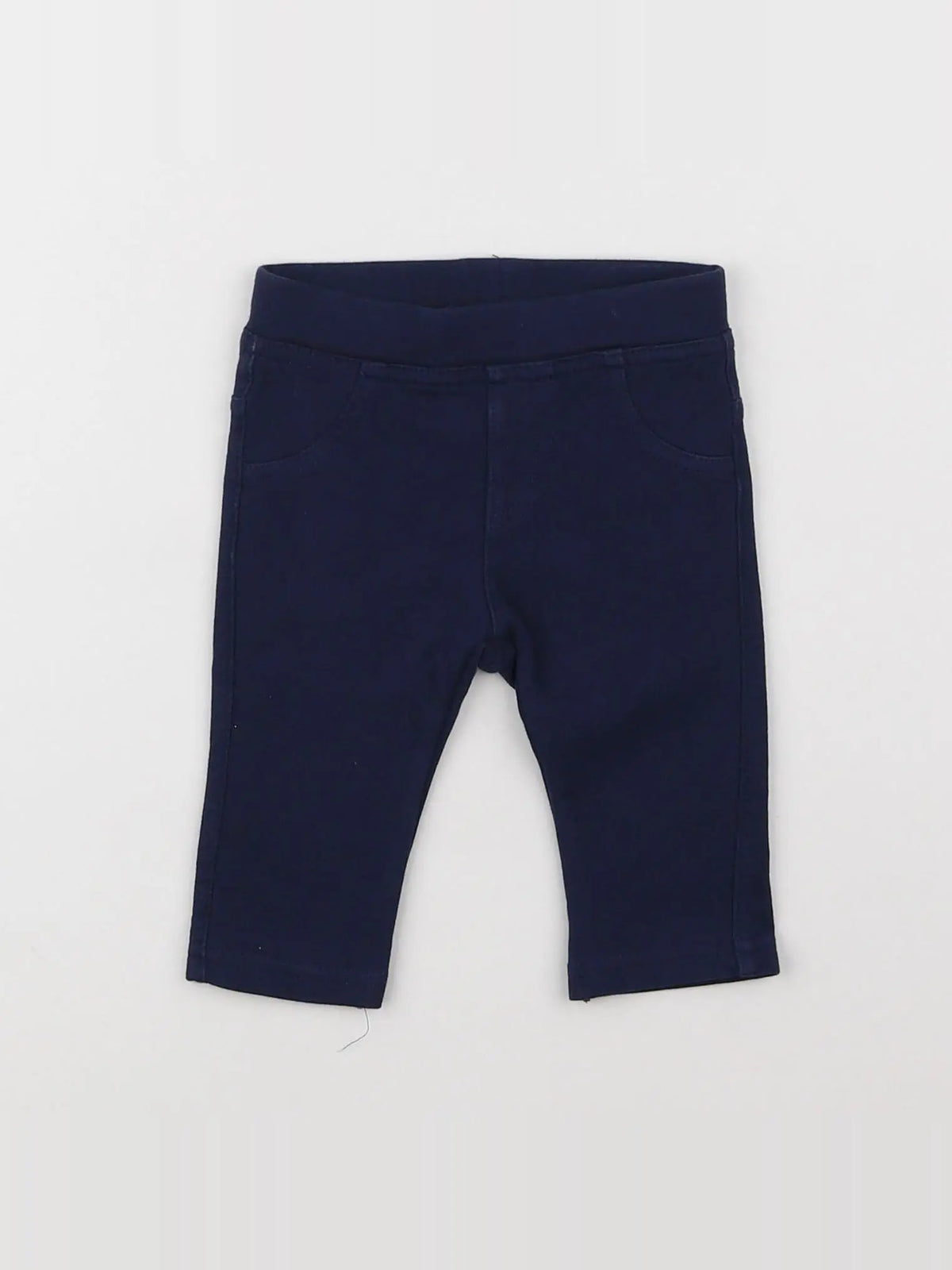 Benetton - jegging bleu - 3 mois