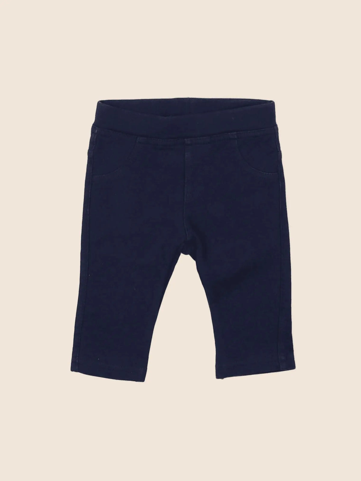 Benetton - jegging bleu - 3 mois
