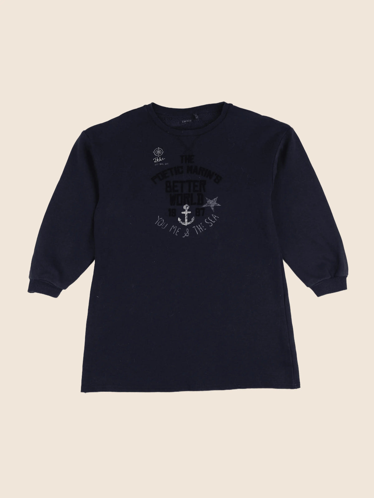 IKKS - robe bleu - 10 ans