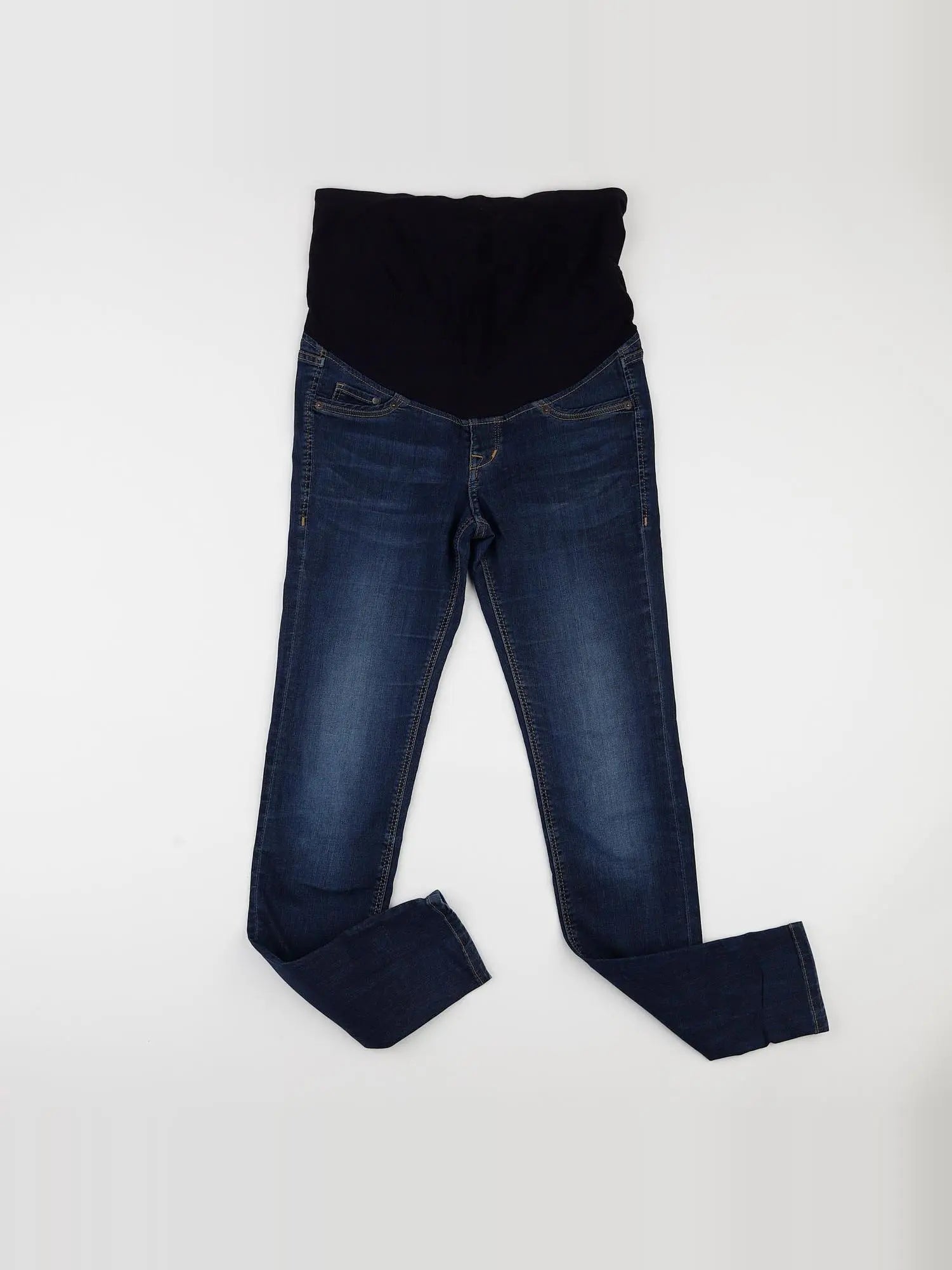 H&M - jean grossesse bleu - 36
