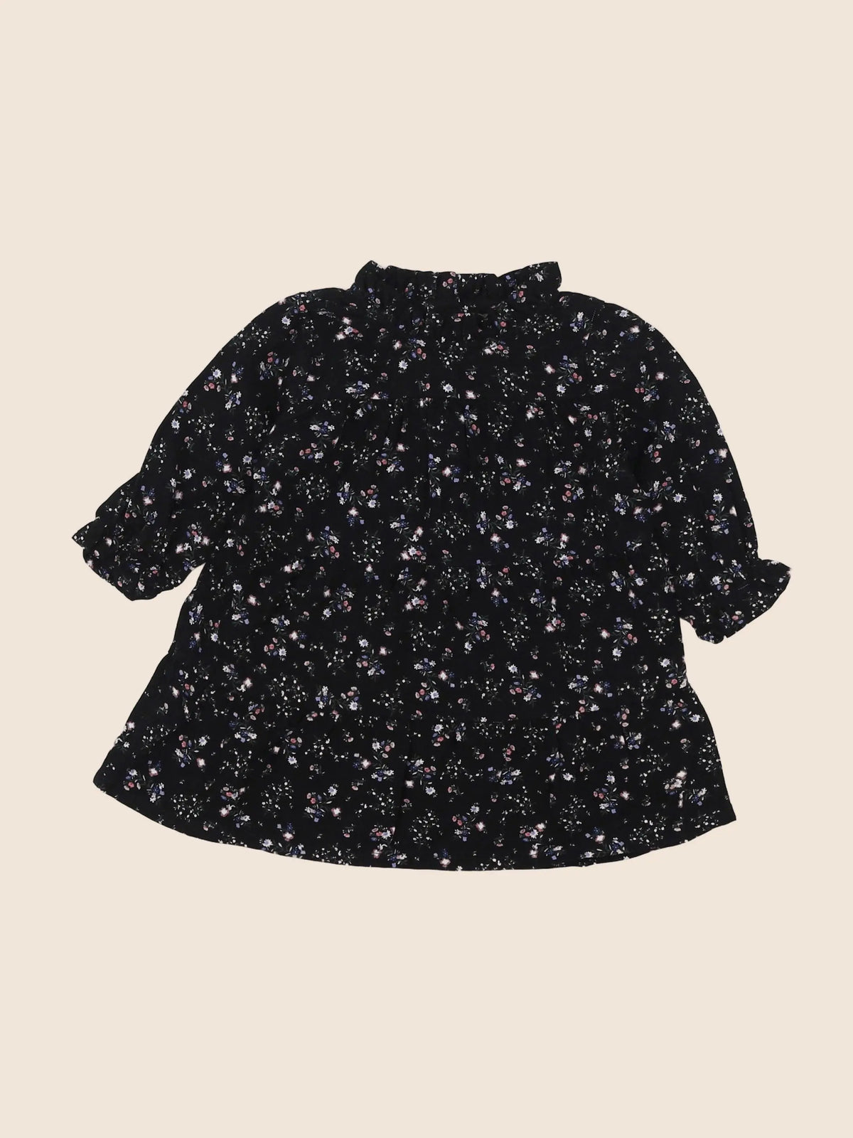 Vertbaudet - robe noir - 6 mois