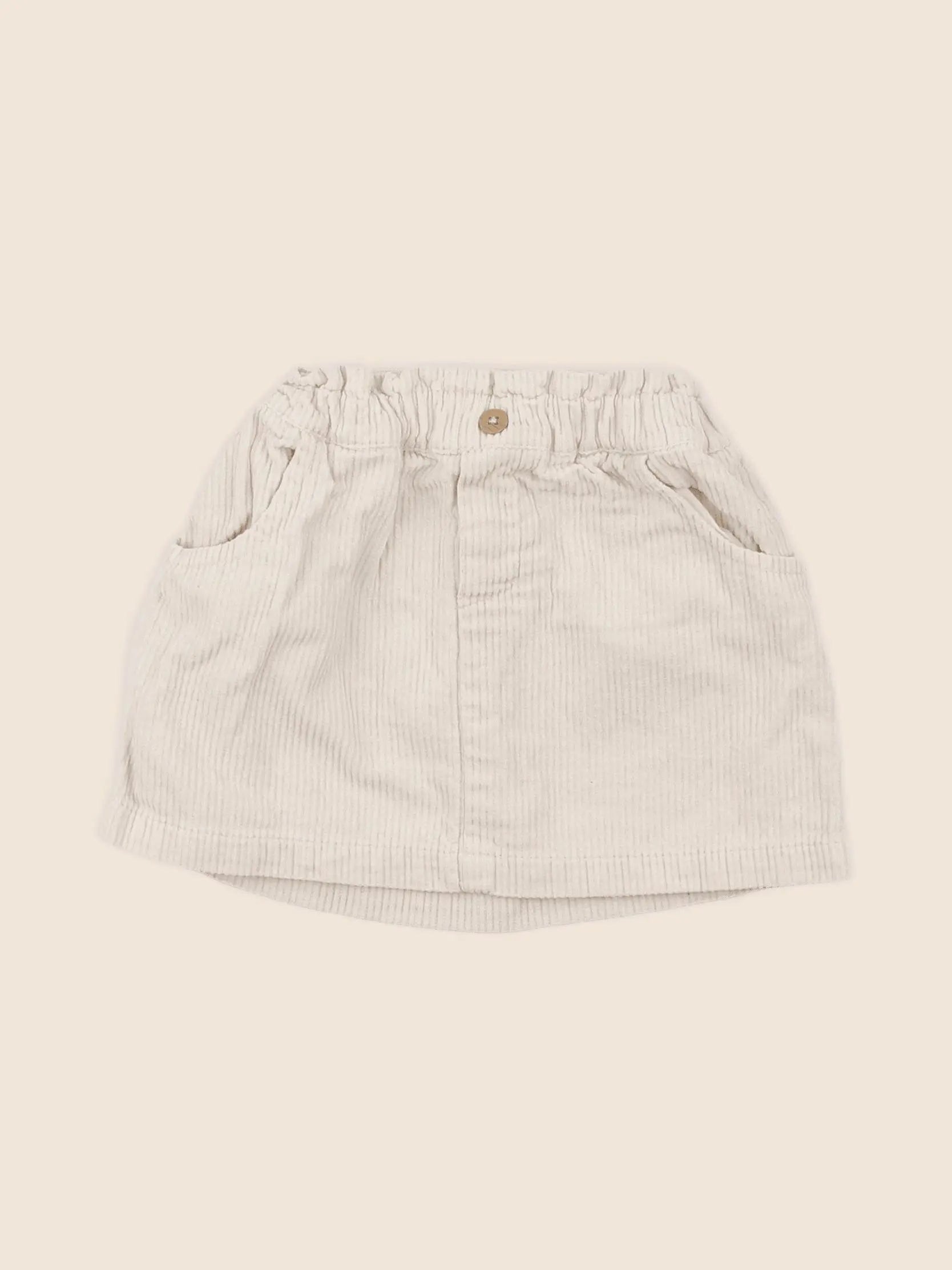 Vertbaudet - jupe beige - 2 ans