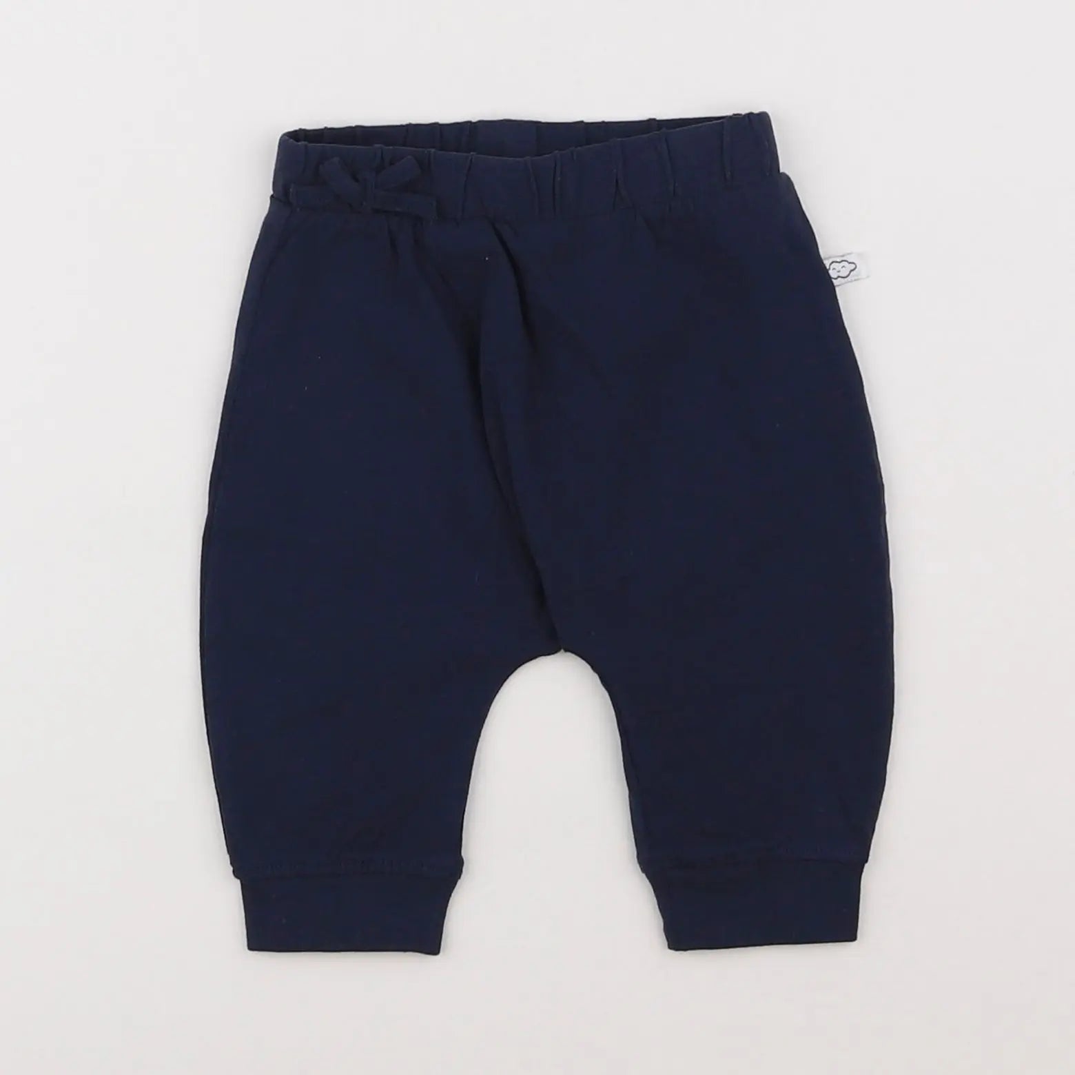 Vertbaudet - pantalon bleu - 3 mois