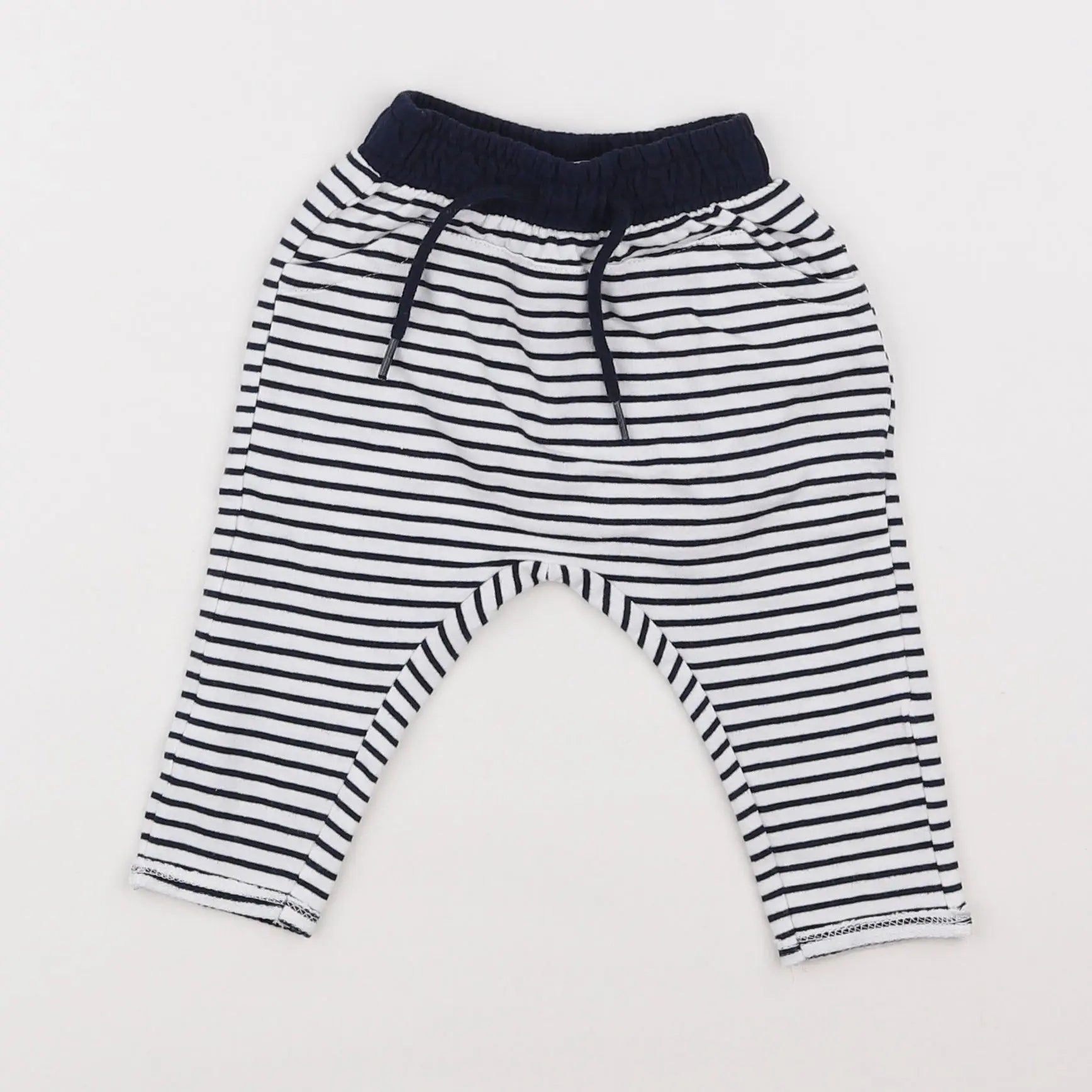 Vertbaudet - jogging blanc - 3 mois