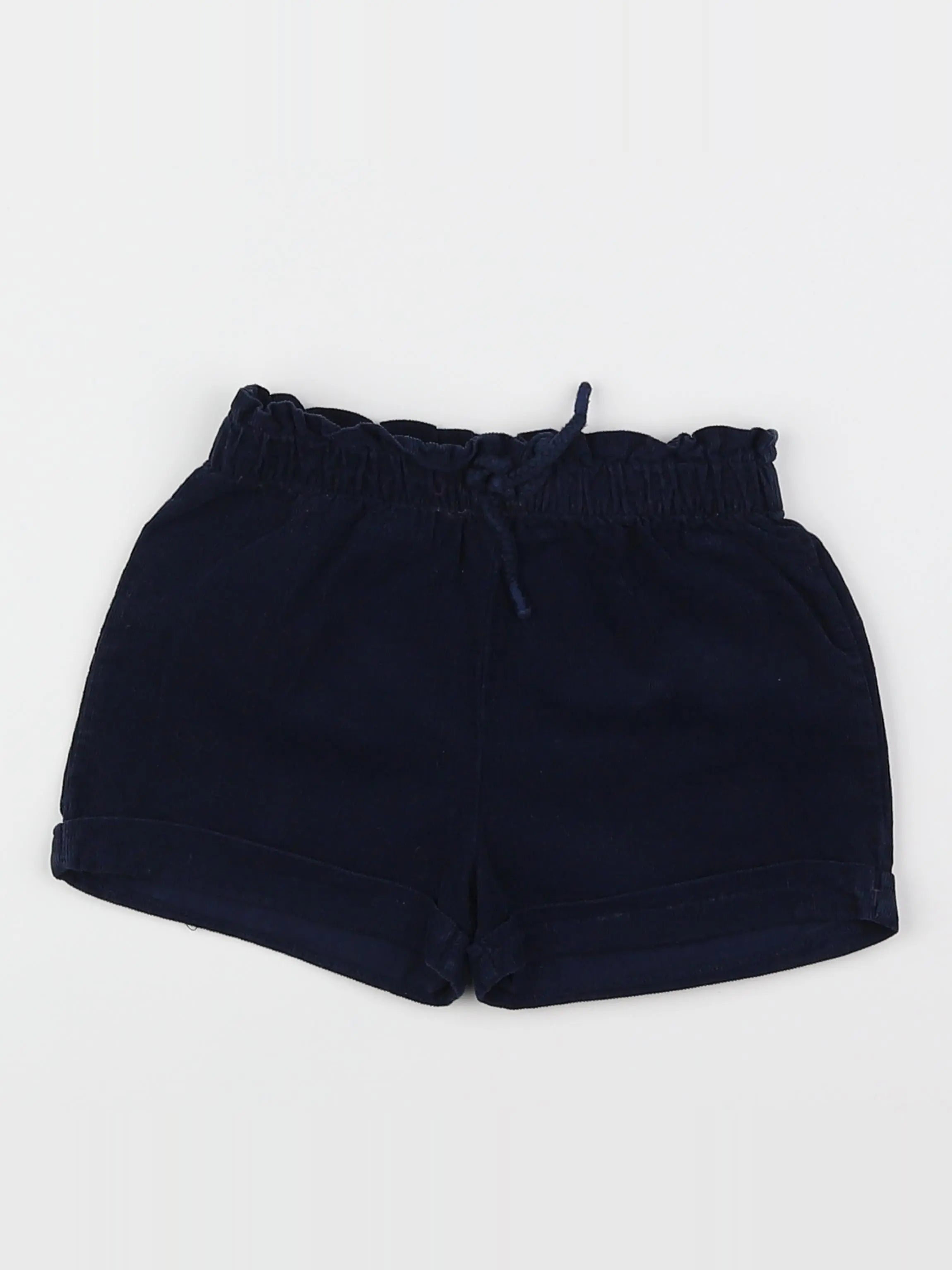Vertbaudet - short bleu - 18 mois