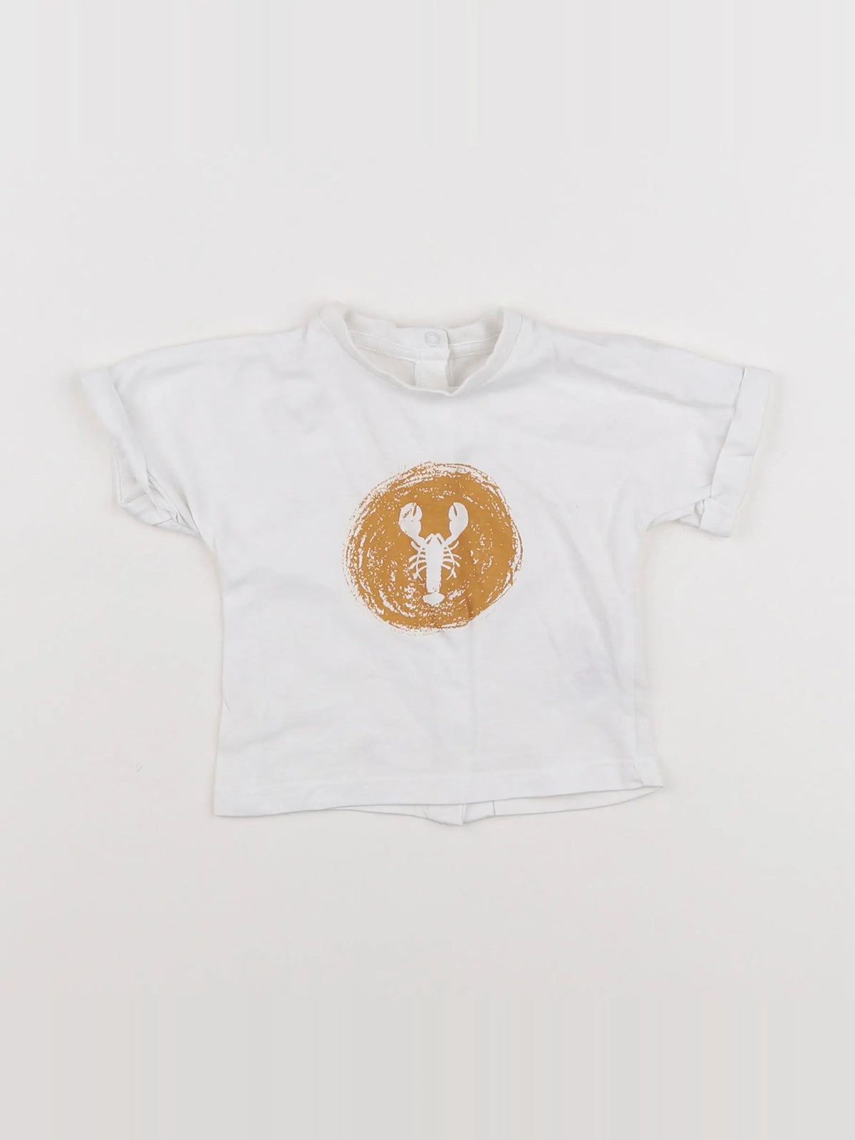 Vertbaudet - tee-shirt blanc - 3 mois