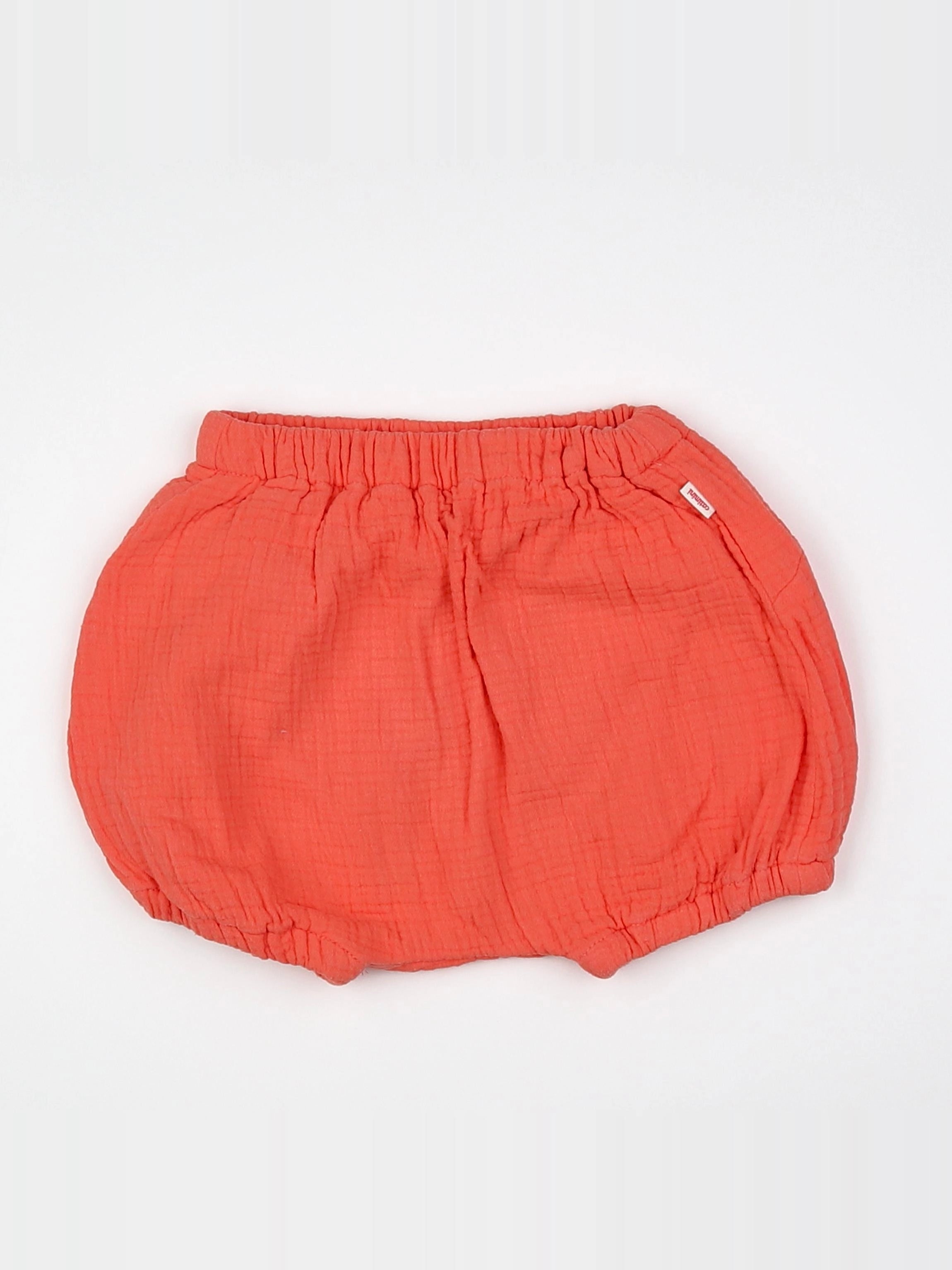 Catimini - bloomer rose - 9 mois