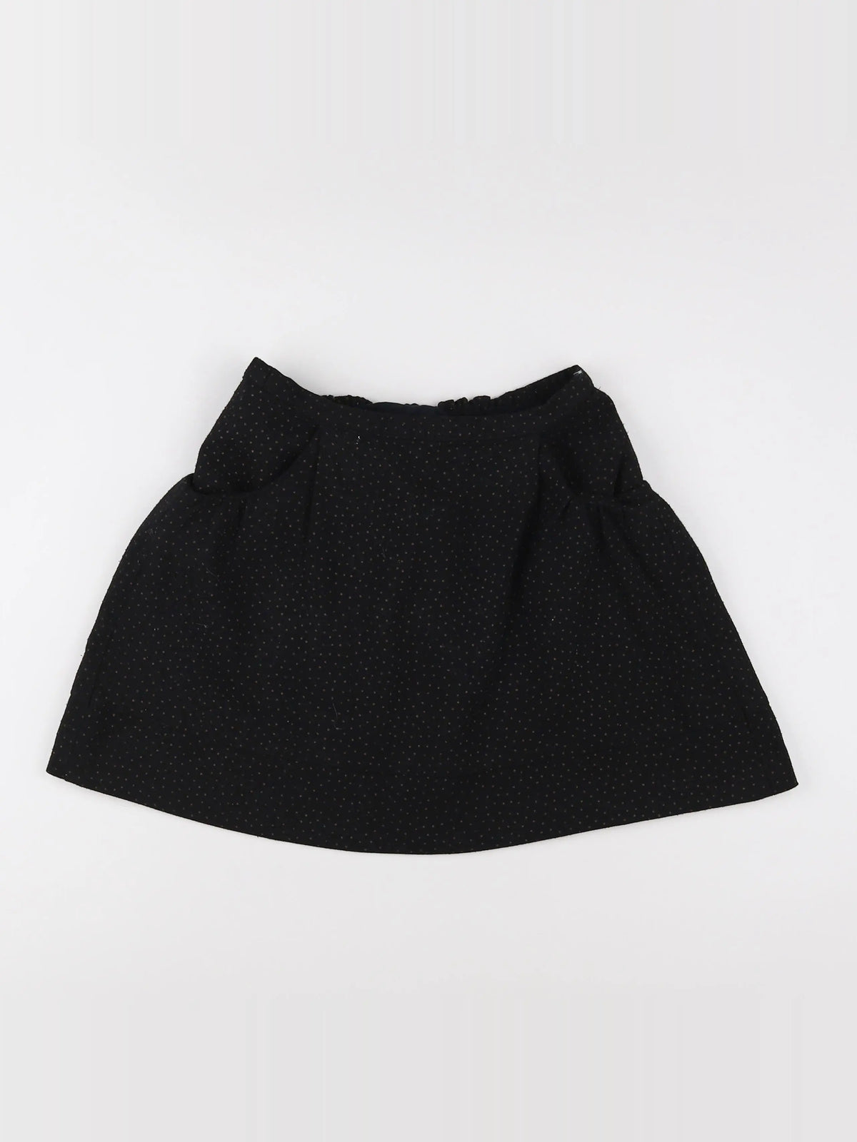 Monoprix - jupe marron, noir - 6 ans