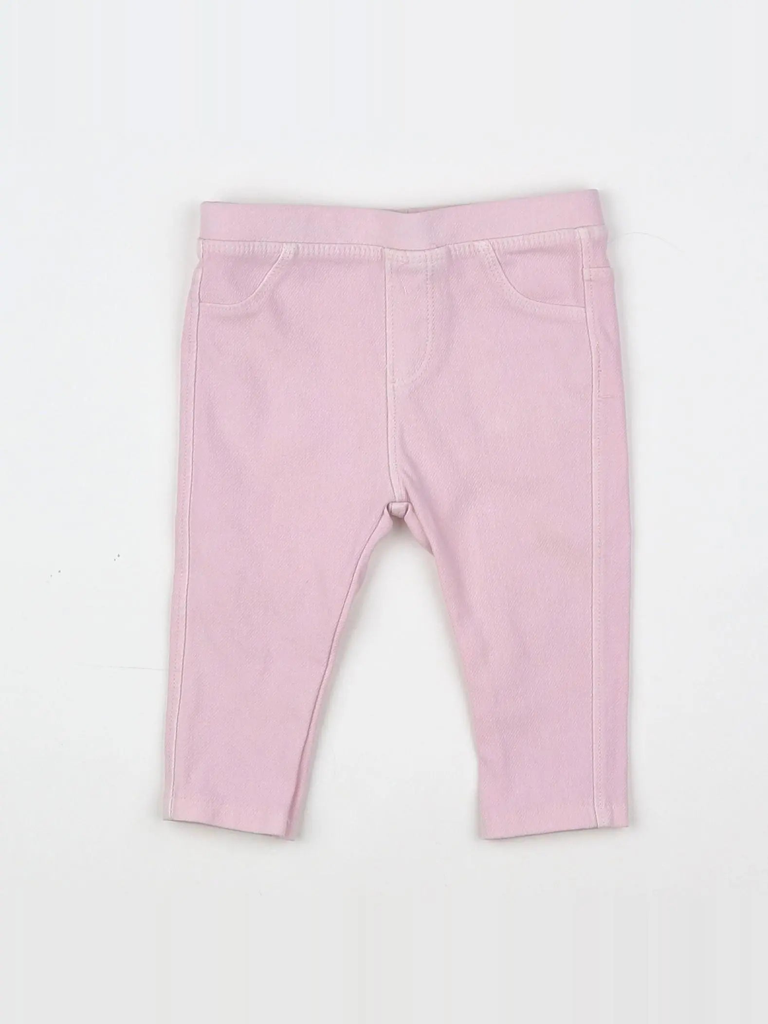 Zara - jegging rose - 3/6 mois