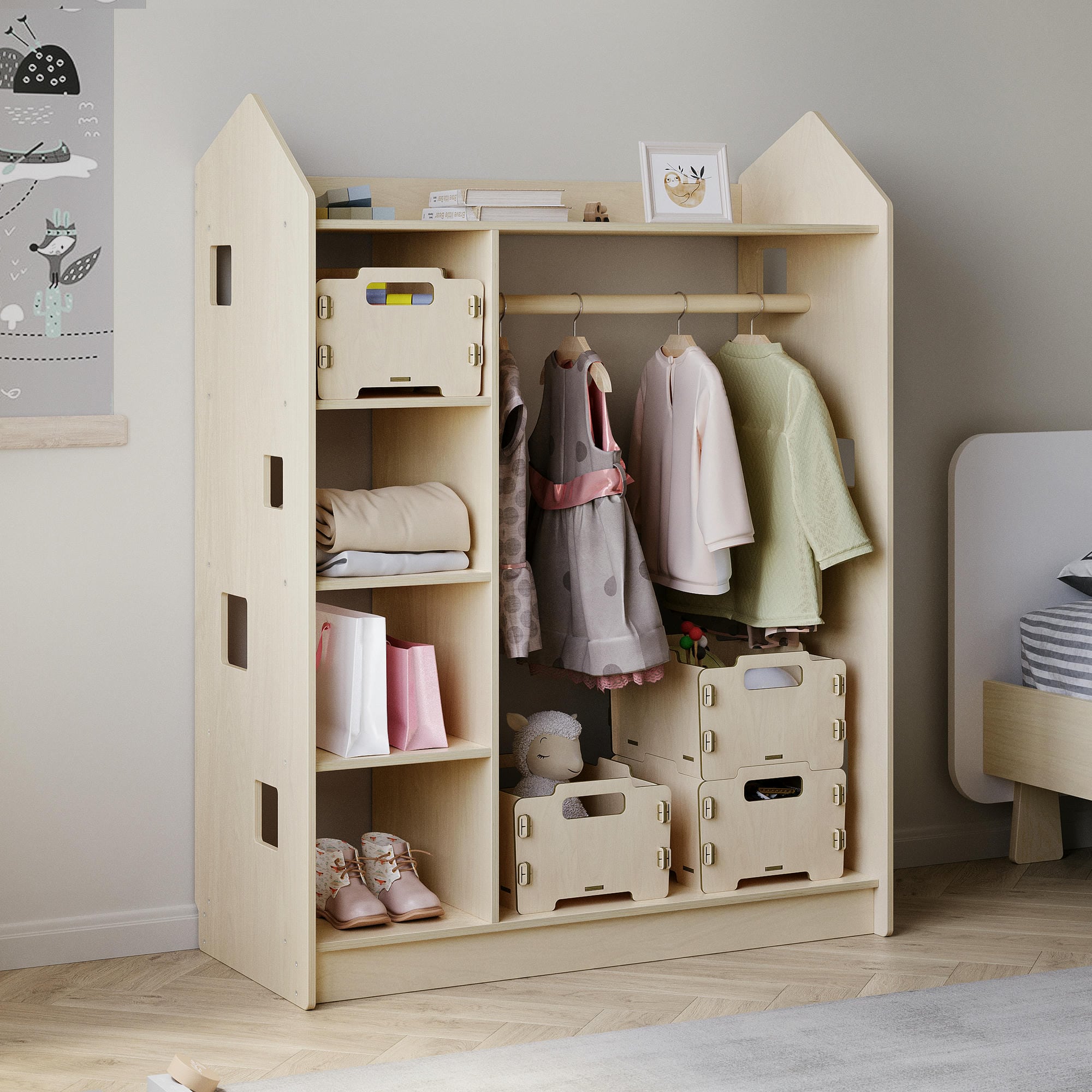Boîte de rangement pour jouets