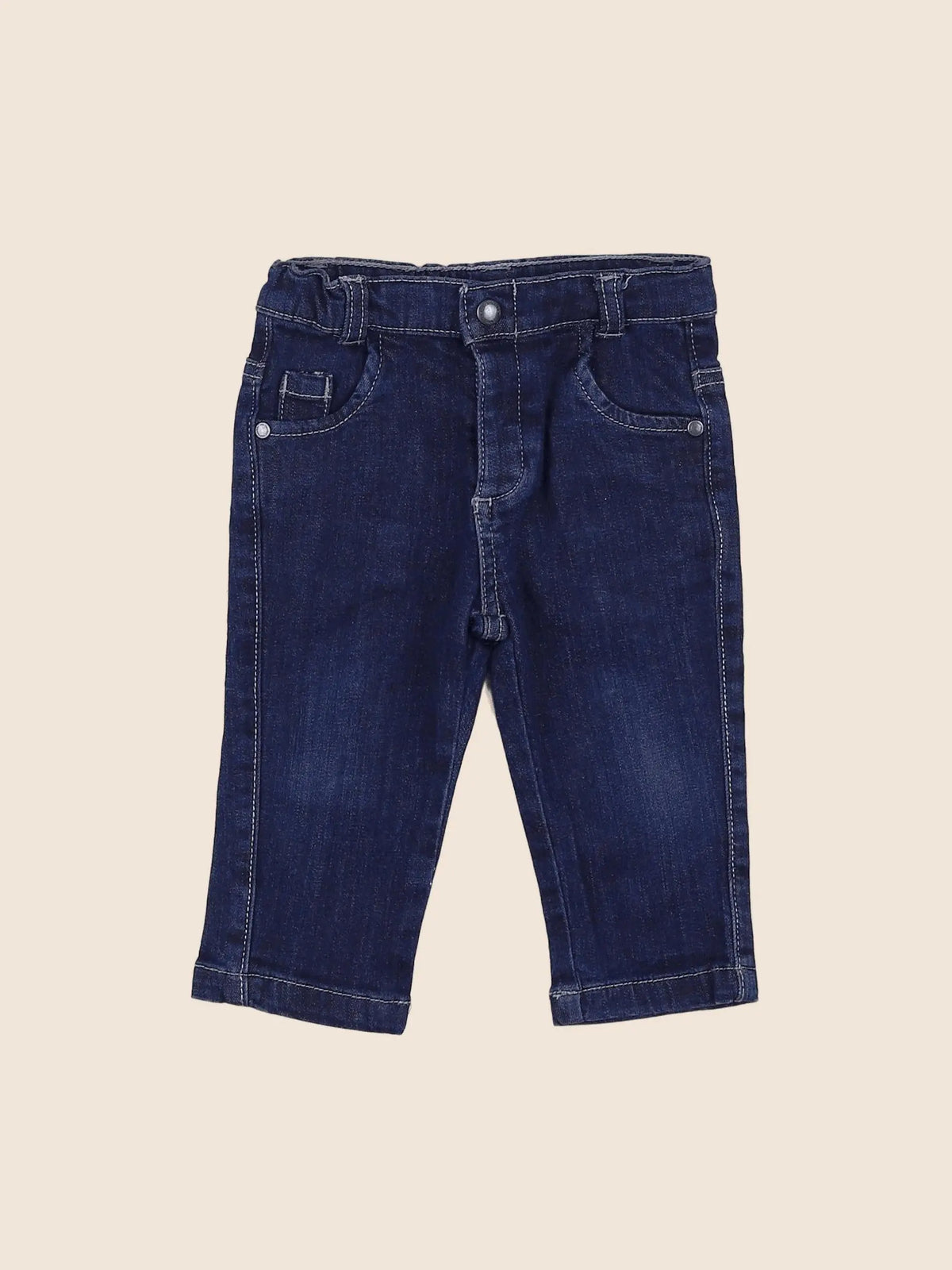 Vertbaudet - jean bleu - 12 mois