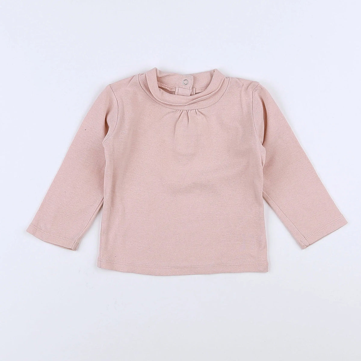Vertbaudet - tee-shirt rose - 12 mois