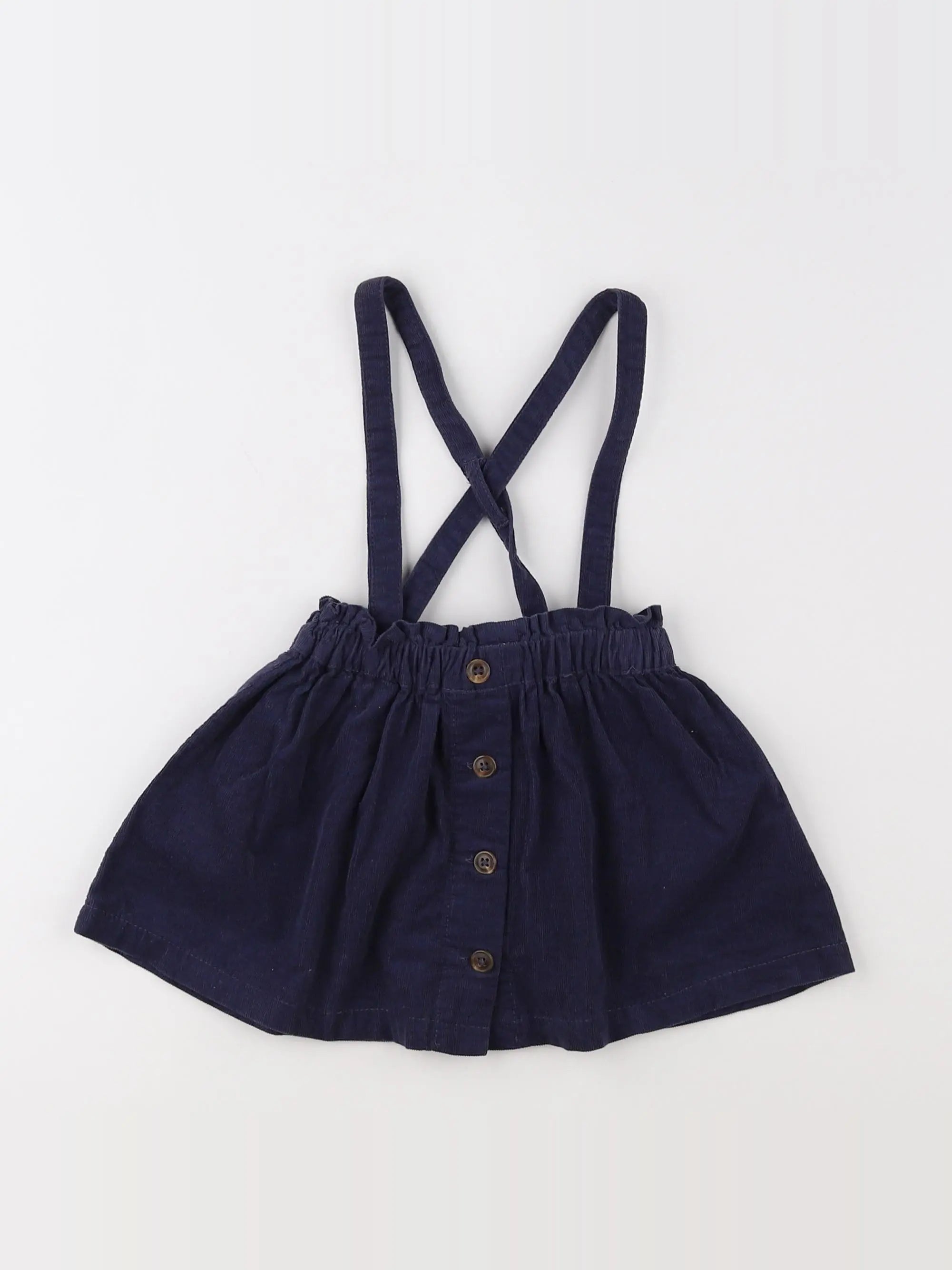 Vertbaudet - jupe bleu - 12 mois