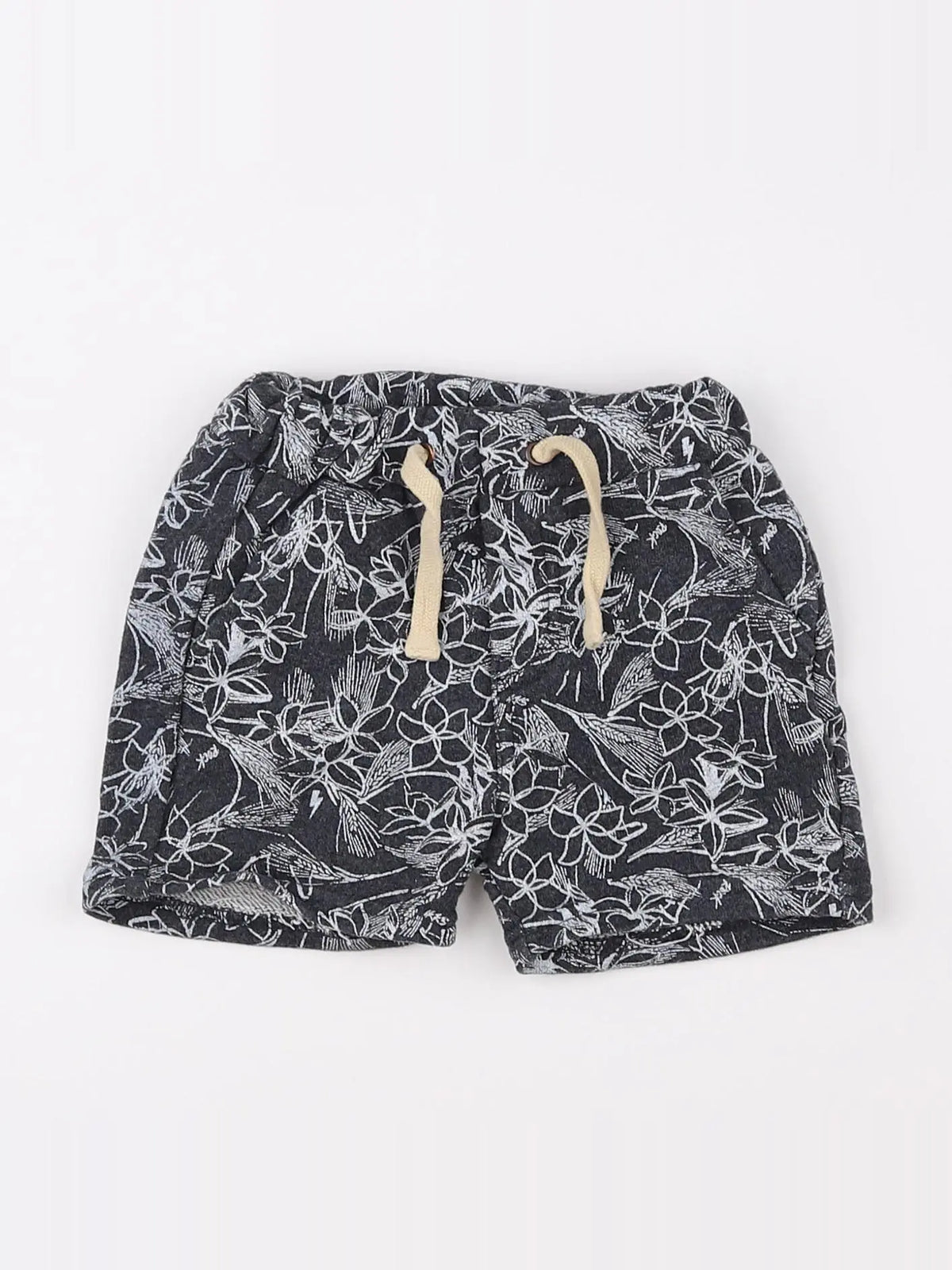IKKS - short noir, gris - 12 mois