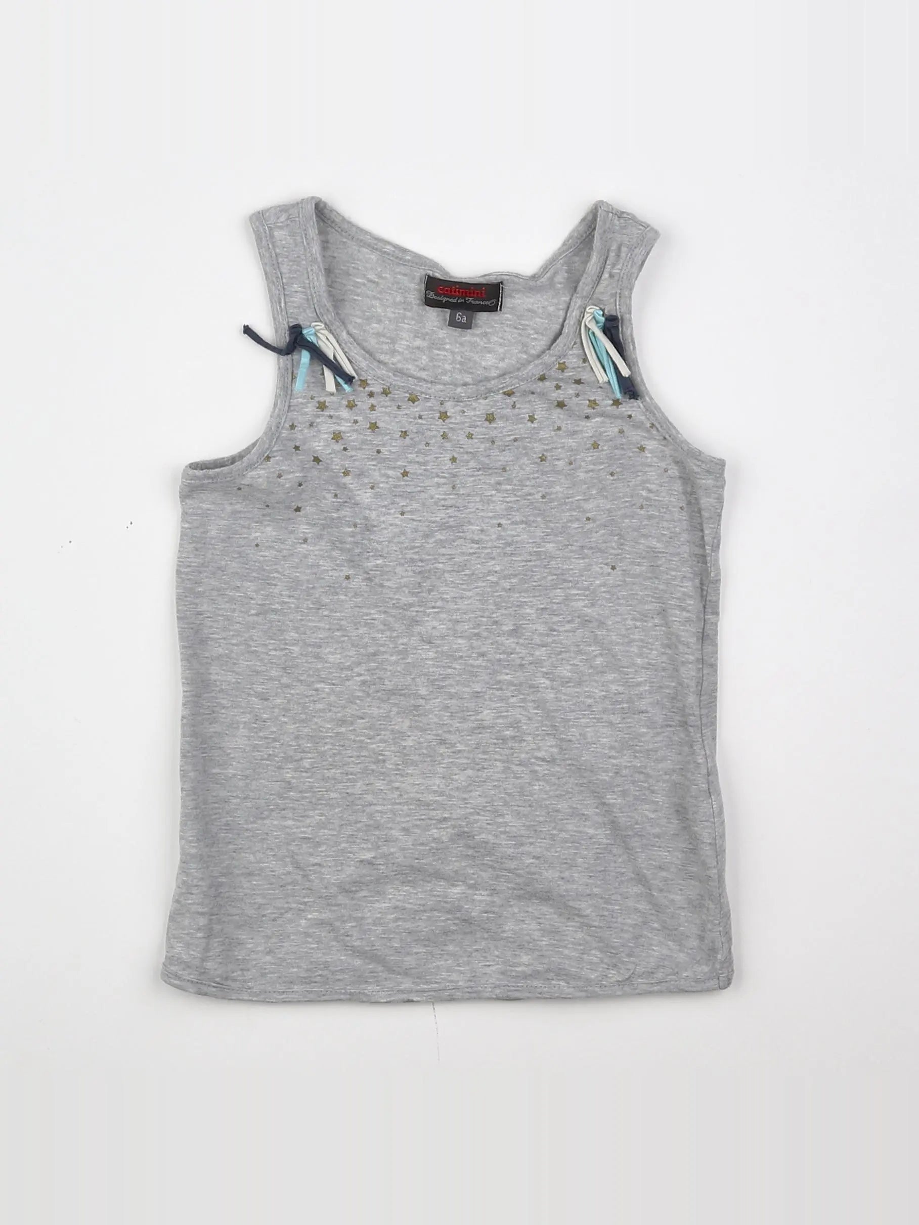 Catimini - débardeur gris - 6 ans