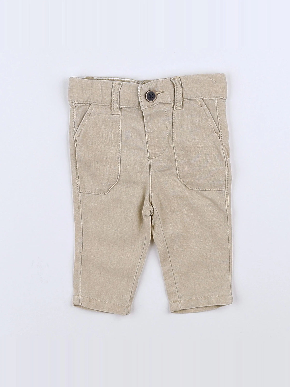 Tape à l'oeil - pantalon beige - 3 mois