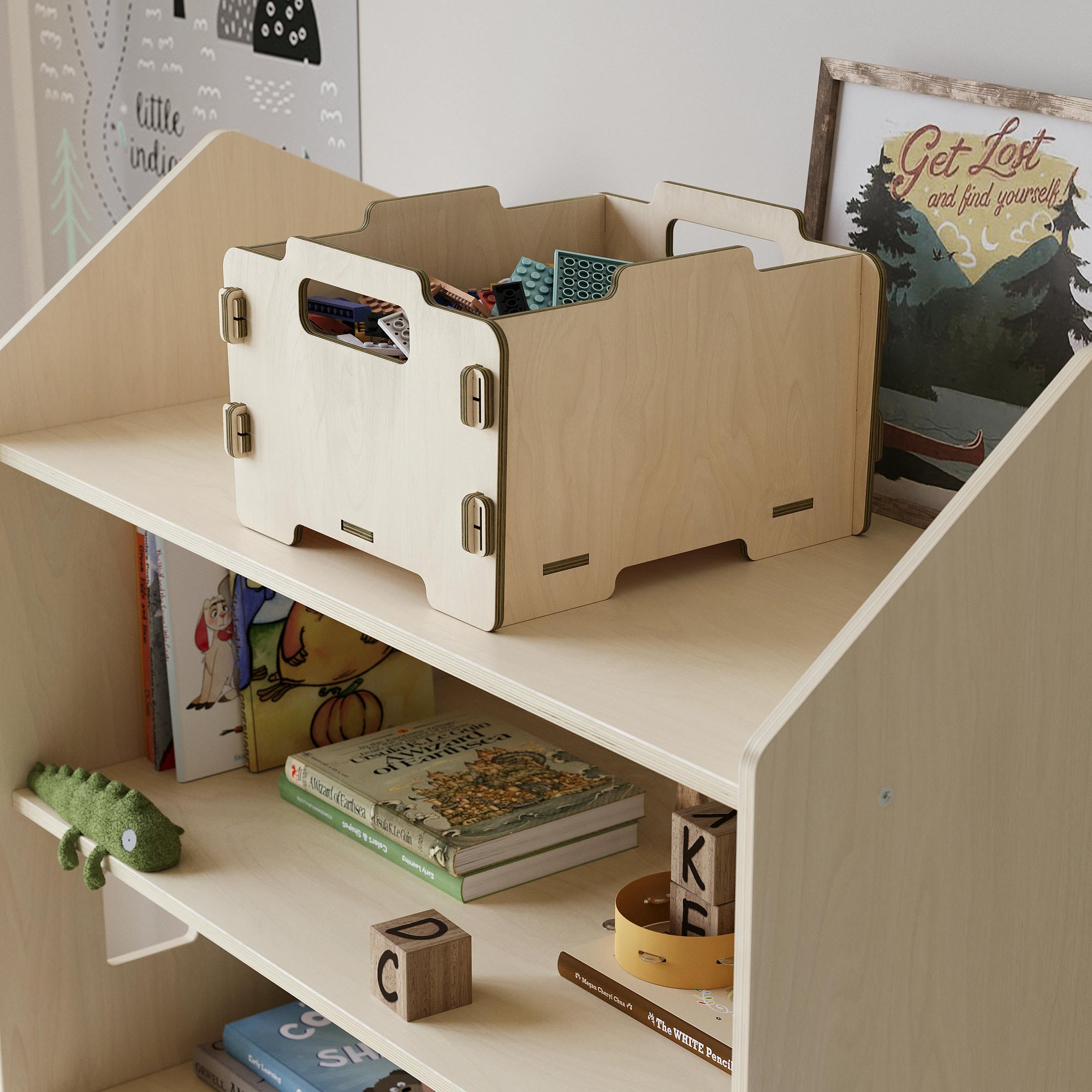 Boîte de rangement pour jouets