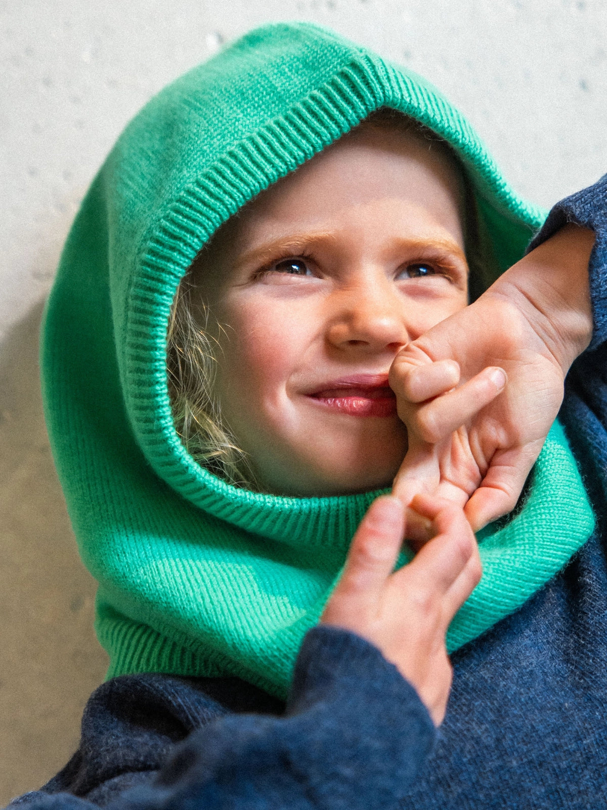 La Cagoule 100% laine Menthol