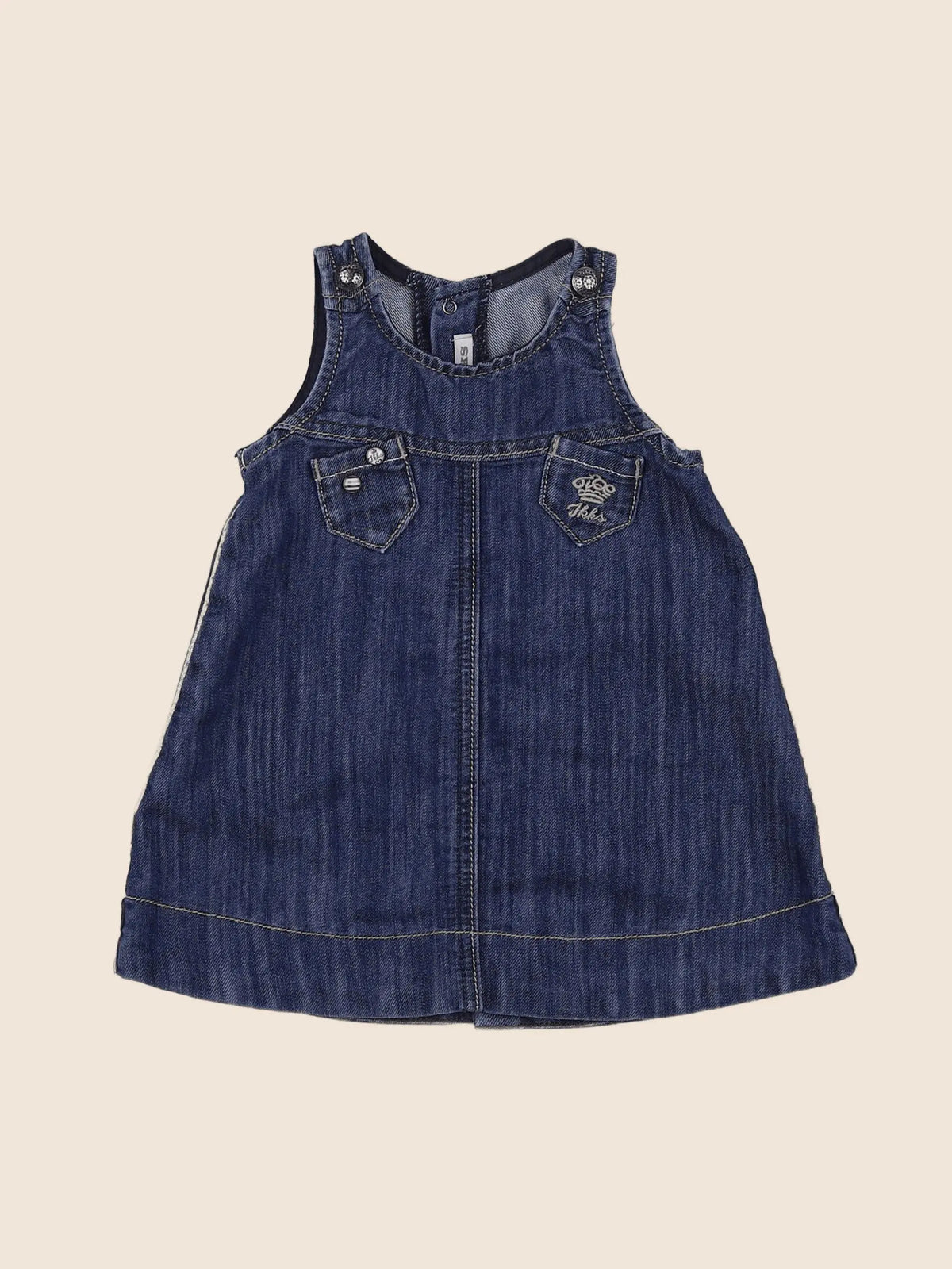 IKKS - robe bleu - 12 mois