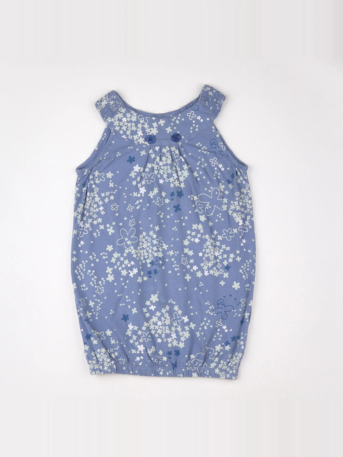 Vertbaudet - robe bleu - 6 ans