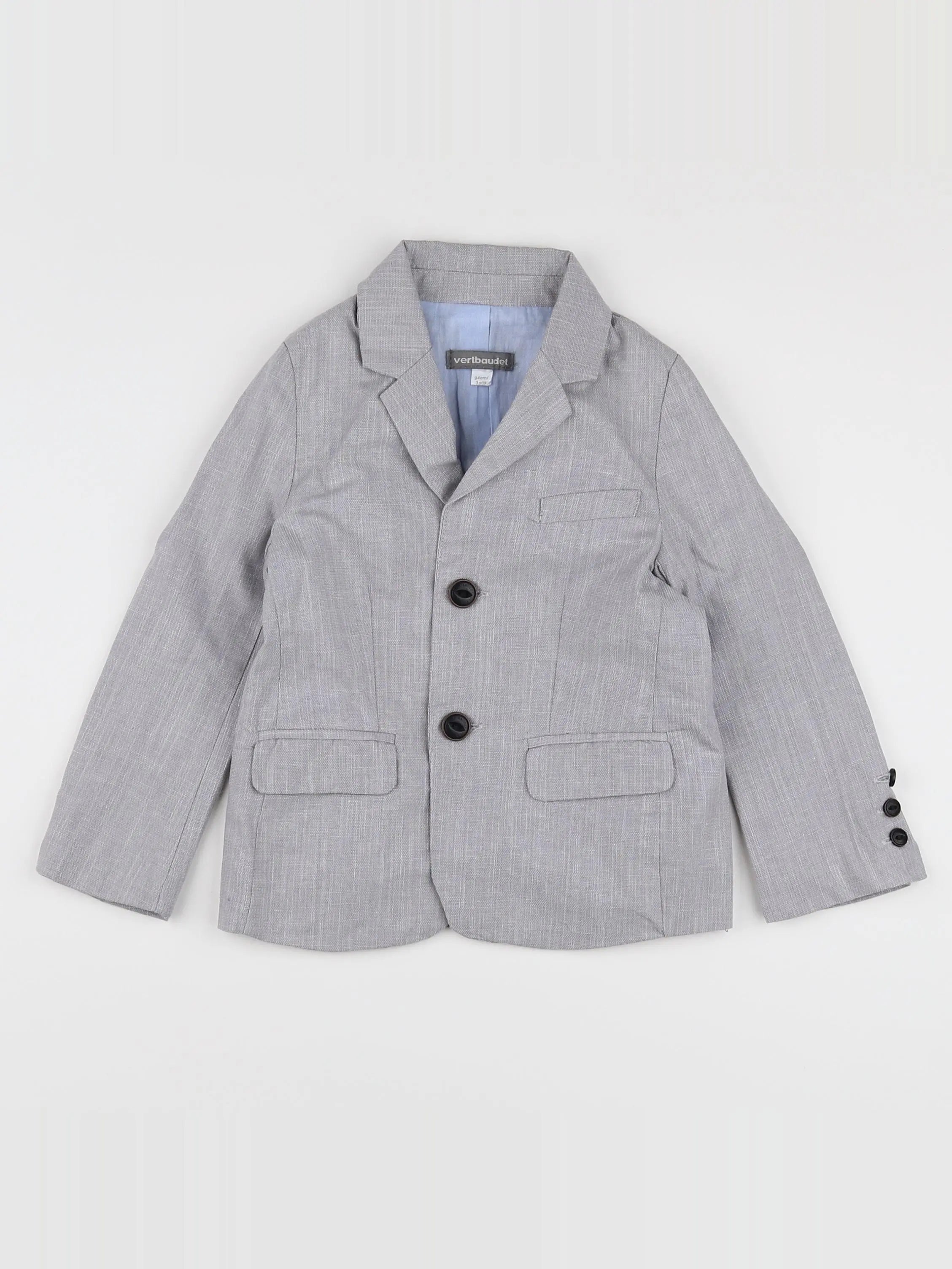 Vertbaudet - veste gris - 3 ans