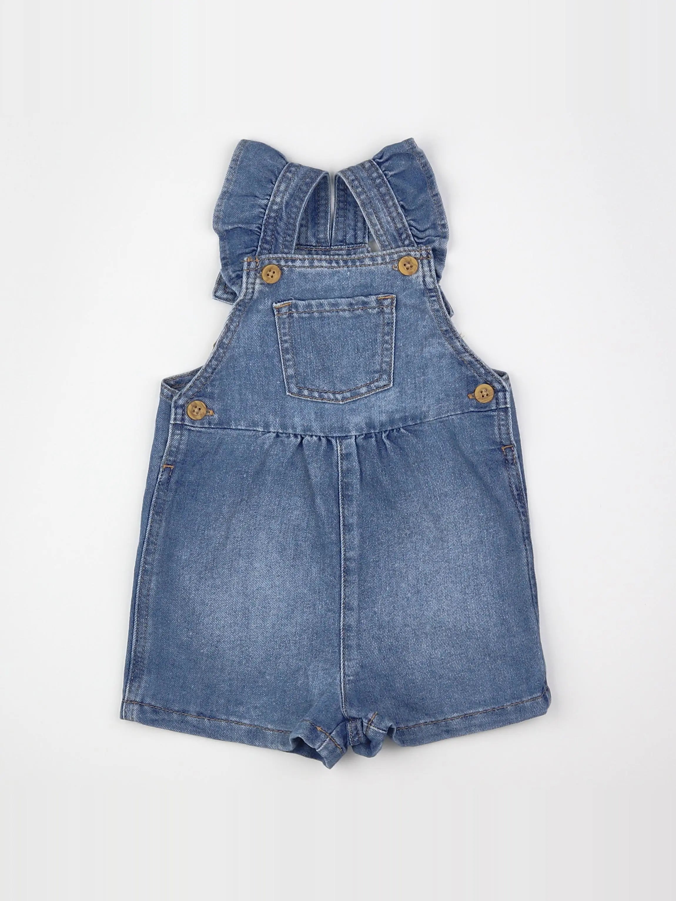 H&M - combinaison bleu - 9 mois