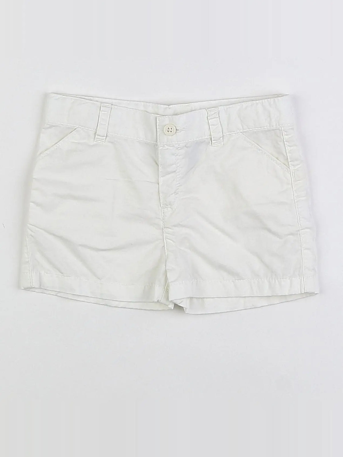 Petit Bateau - short blanc - 12 mois