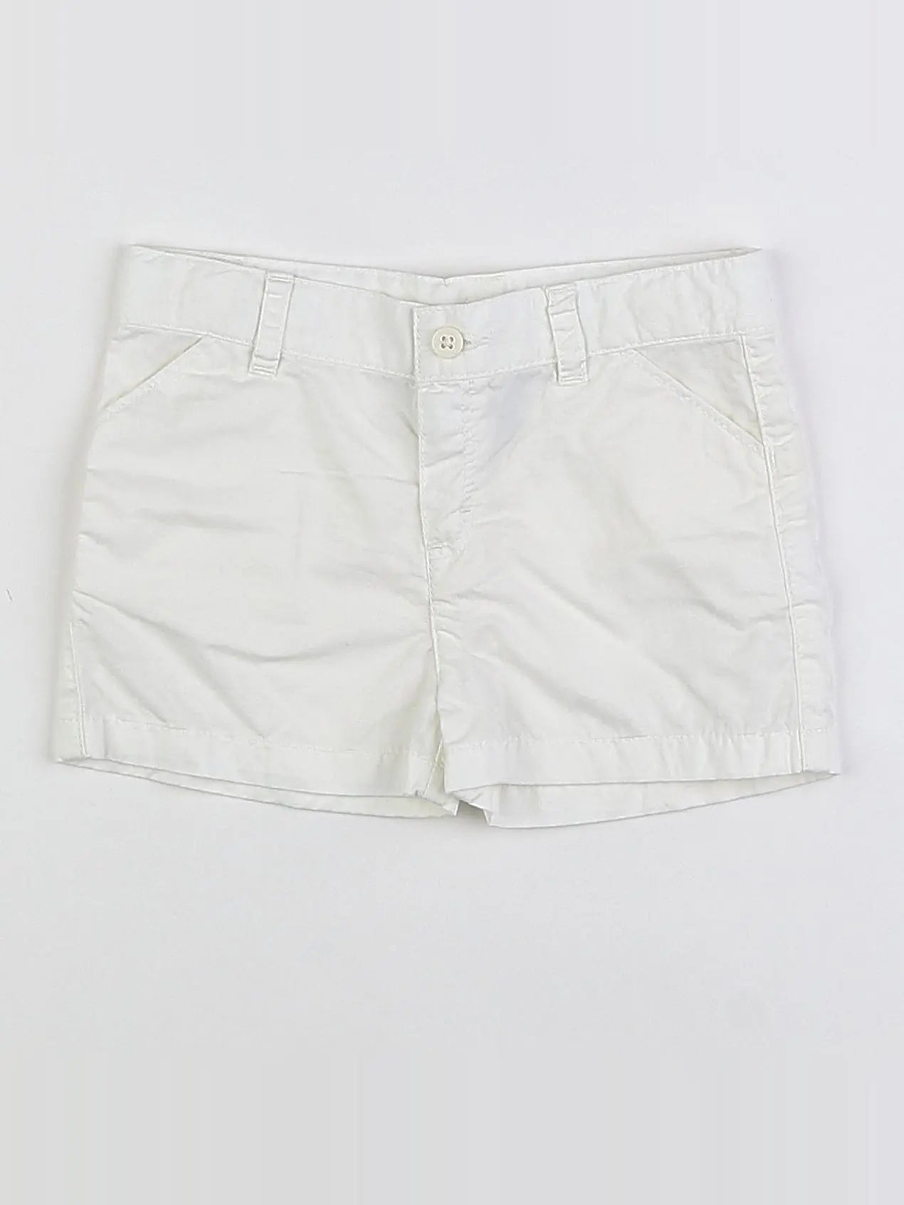 Petit Bateau - short blanc - 12 mois