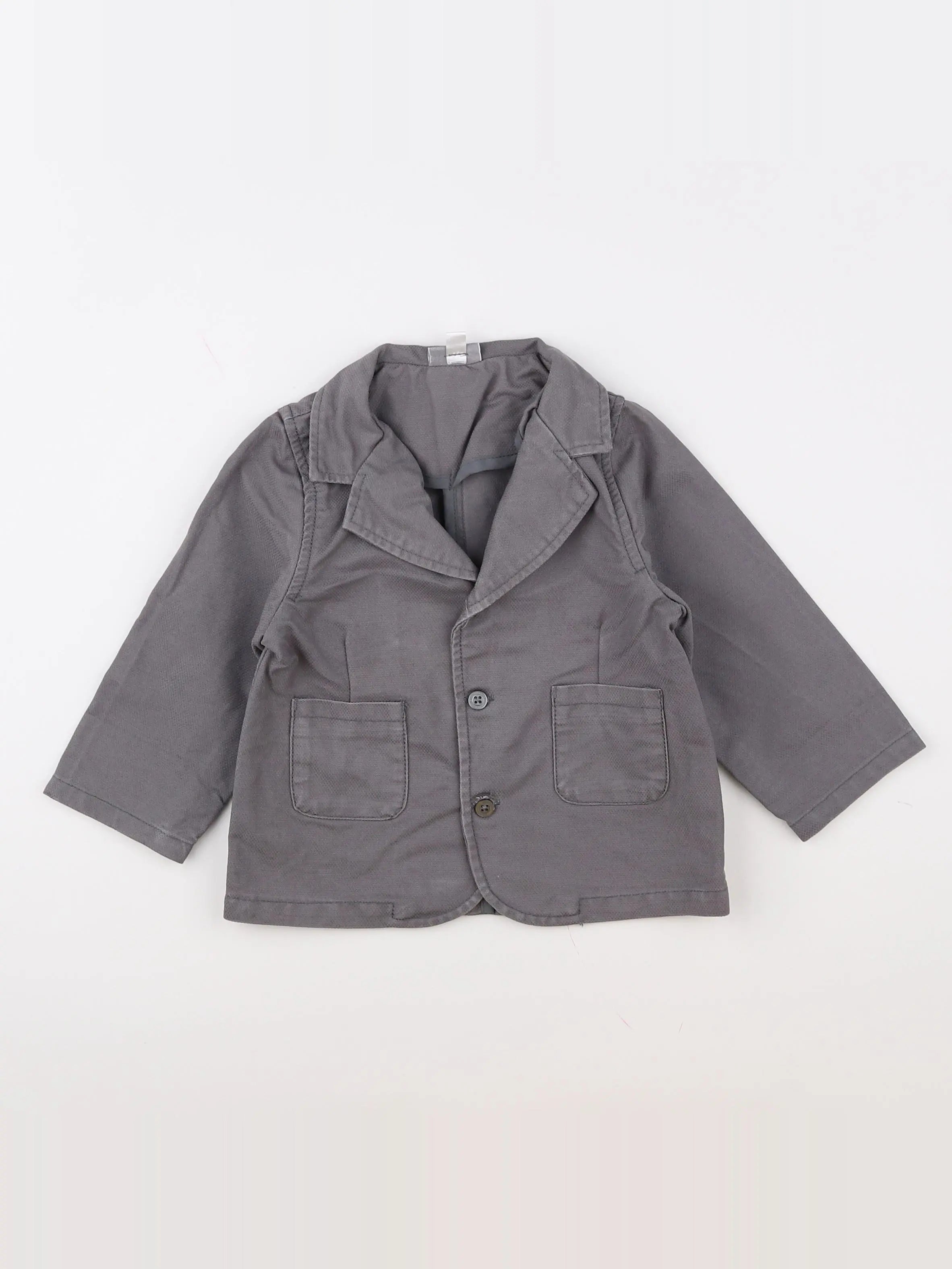 Vertbaudet - veste gris - 18 mois