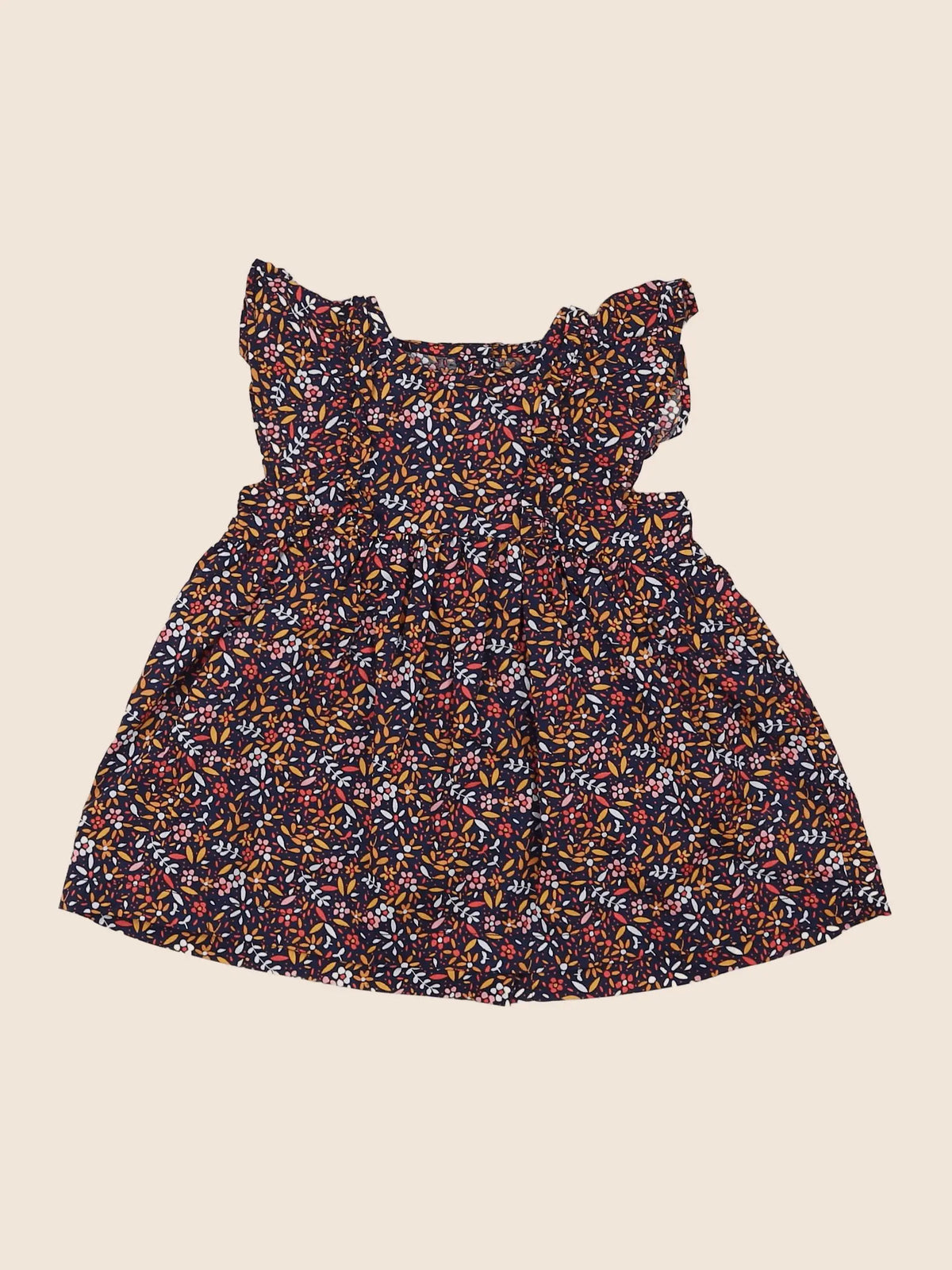 Vertbaudet - robe multicolore - 3 mois