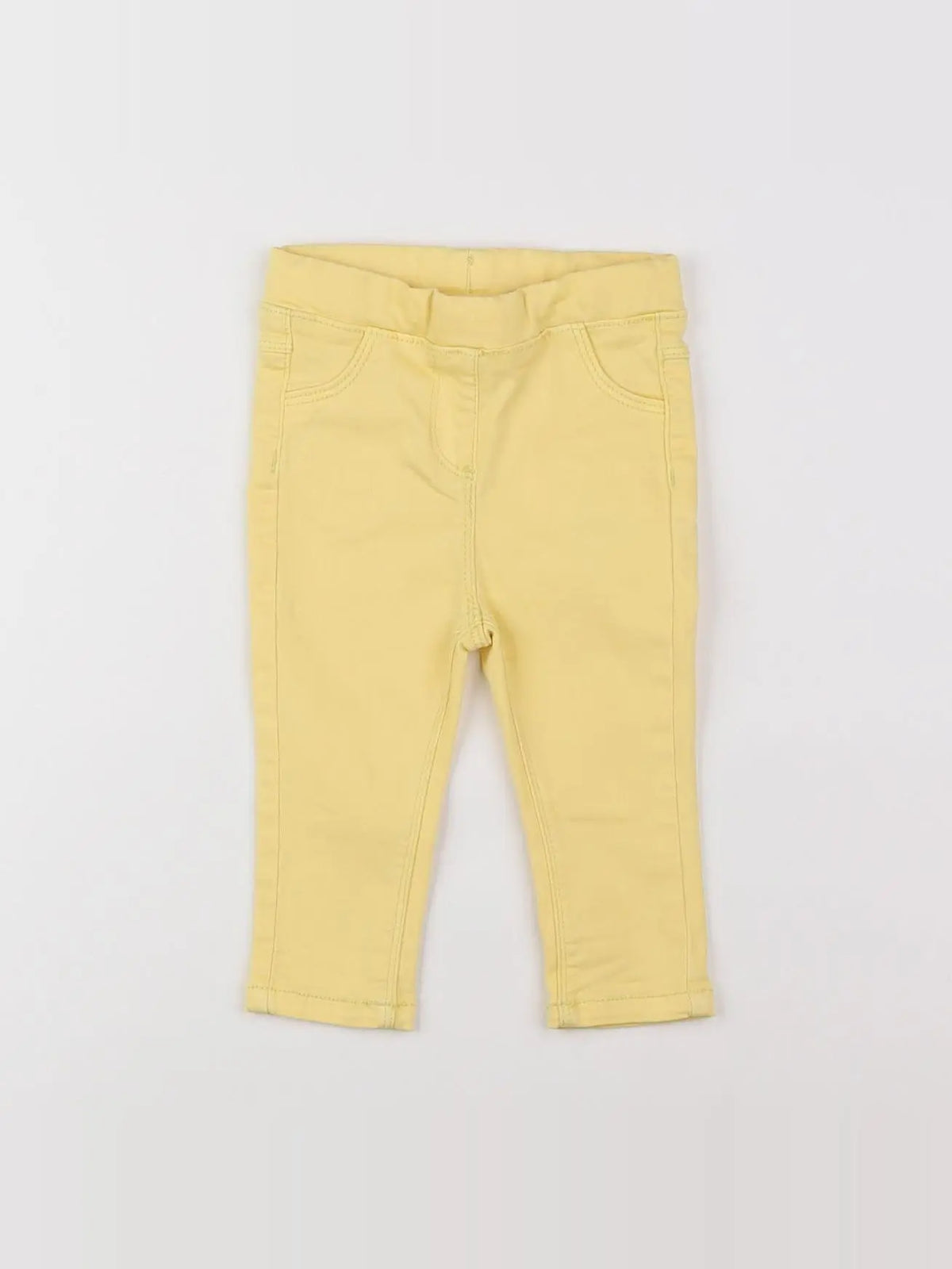 Tape à l'oeil - jegging jaune - 9 mois