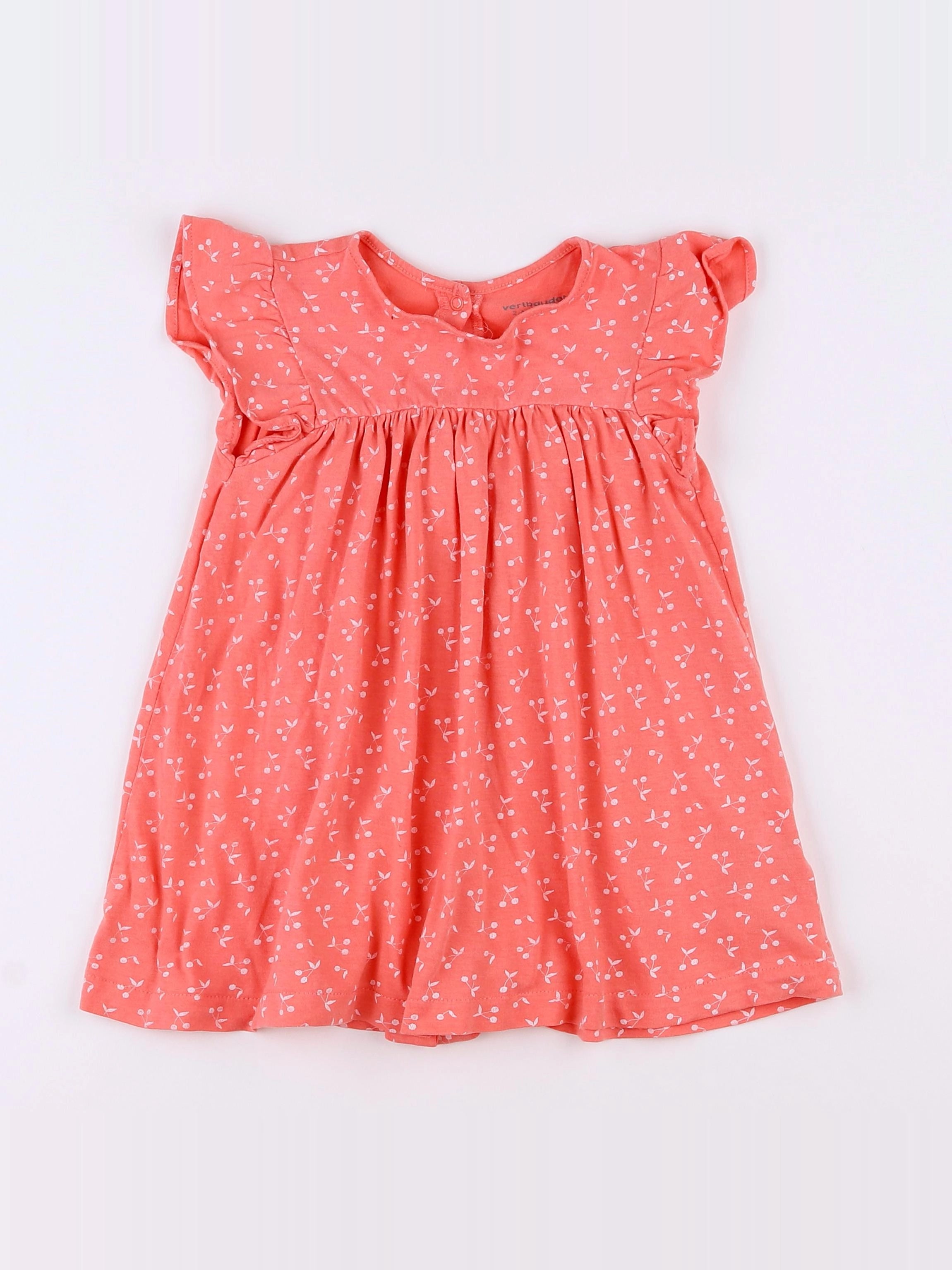 Vertbaudet - robe rose - 2 ans