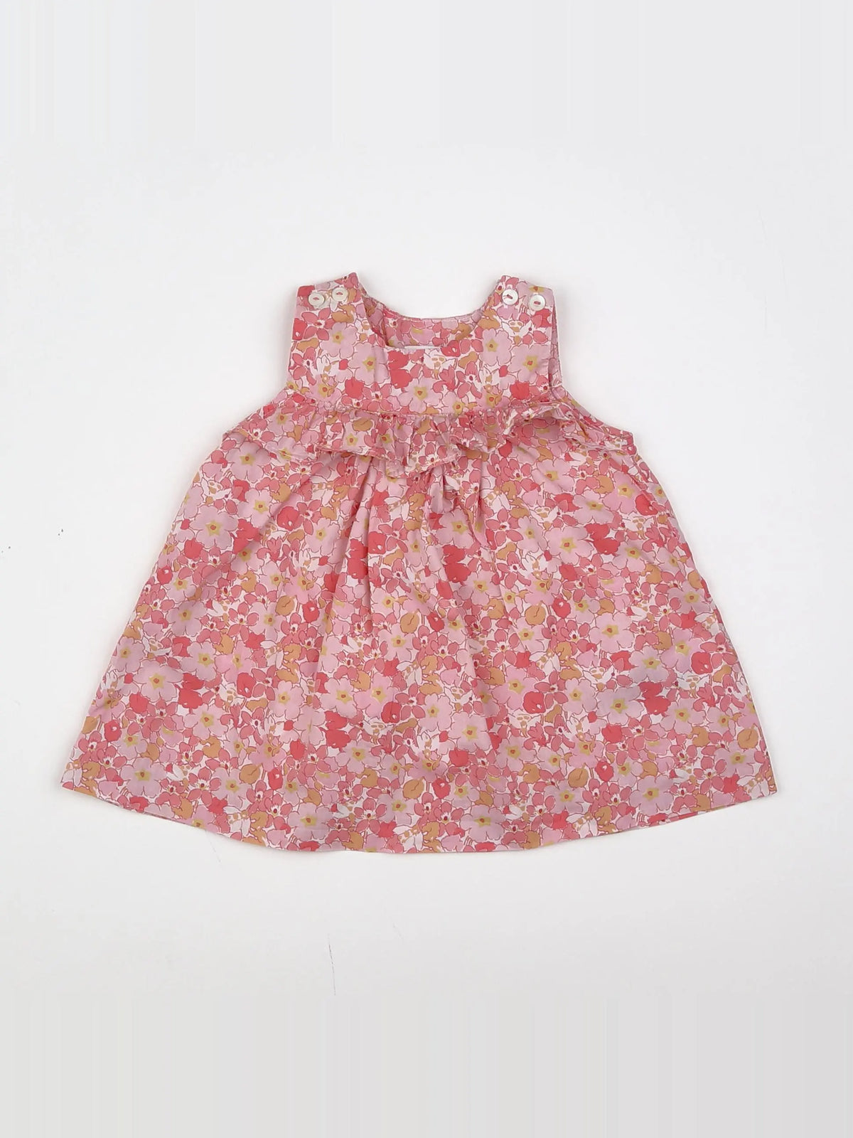 Jacadi - robe liberty multicolore - 3 mois